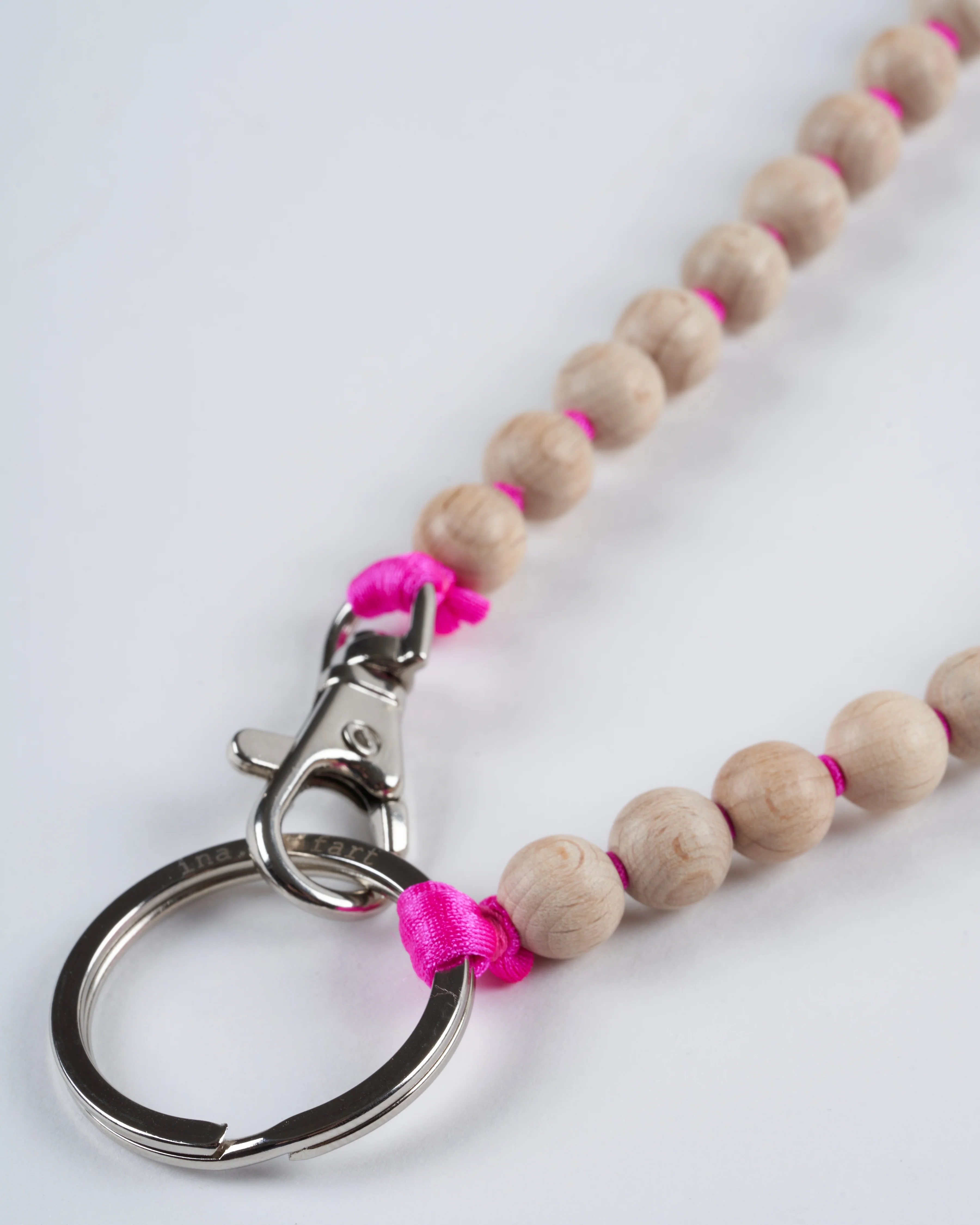 long keyholder - natural - pink - Image 2
