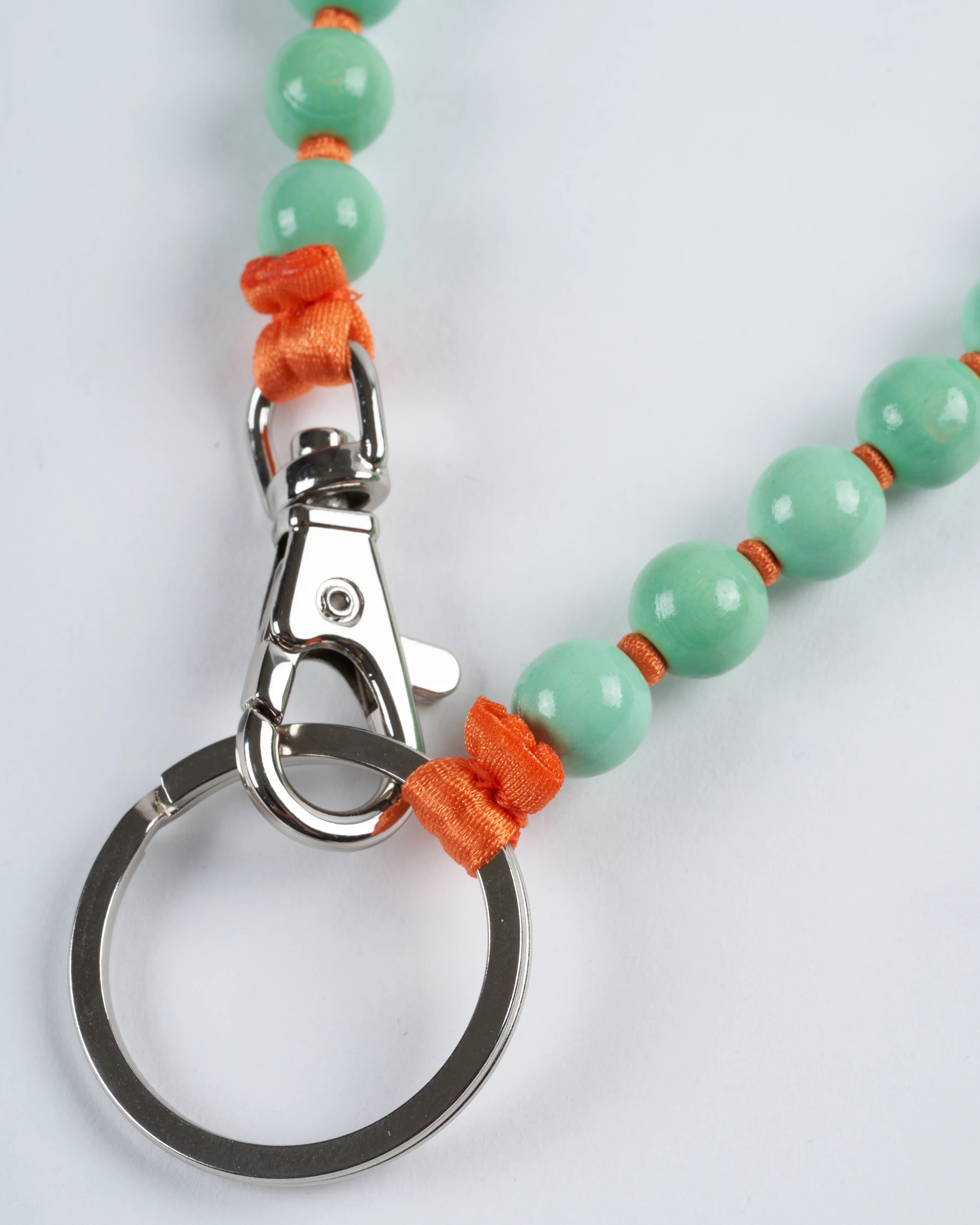 long keyholder - pale green - orange - Image 2