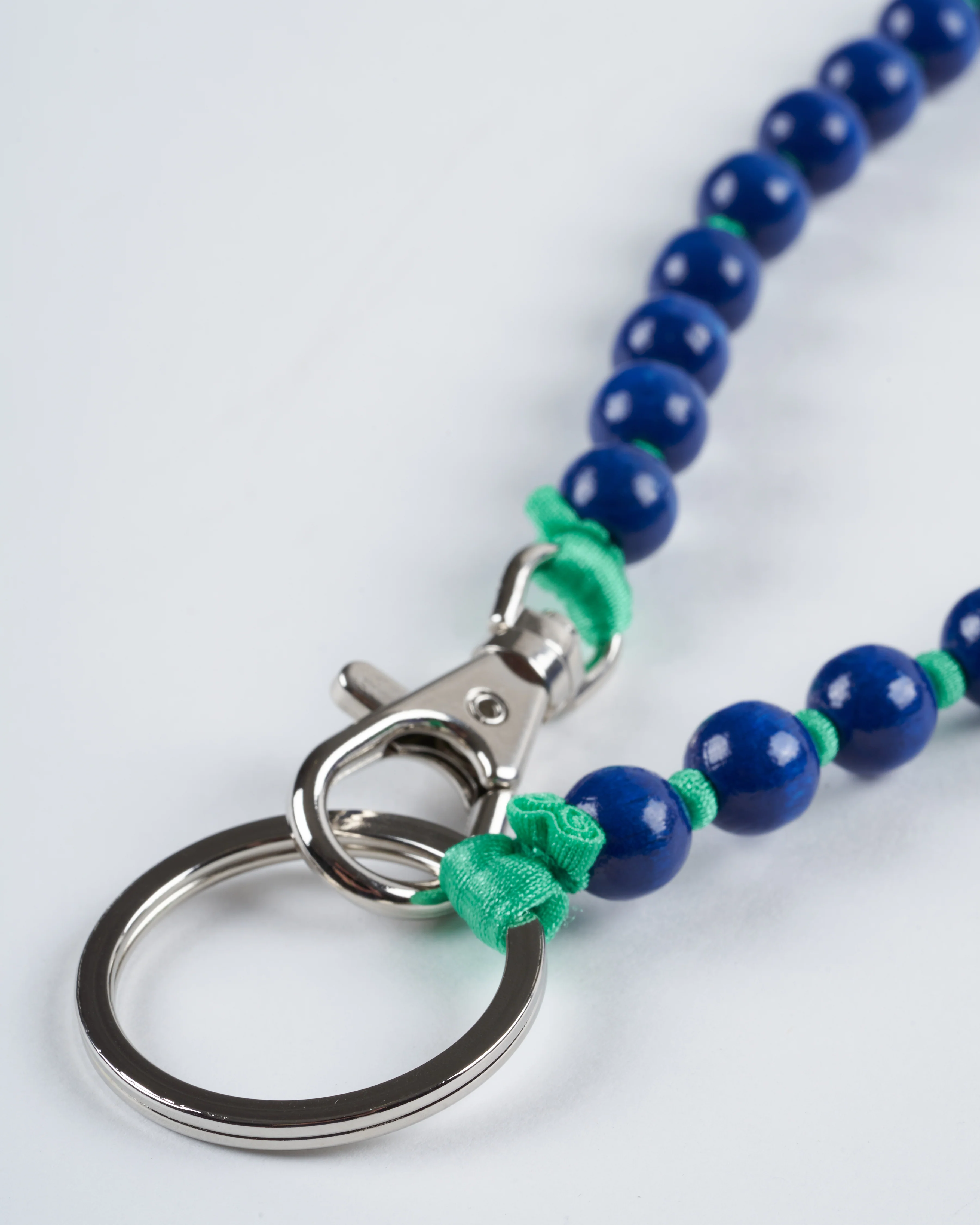 short key holder - dark blue - green - Image 2