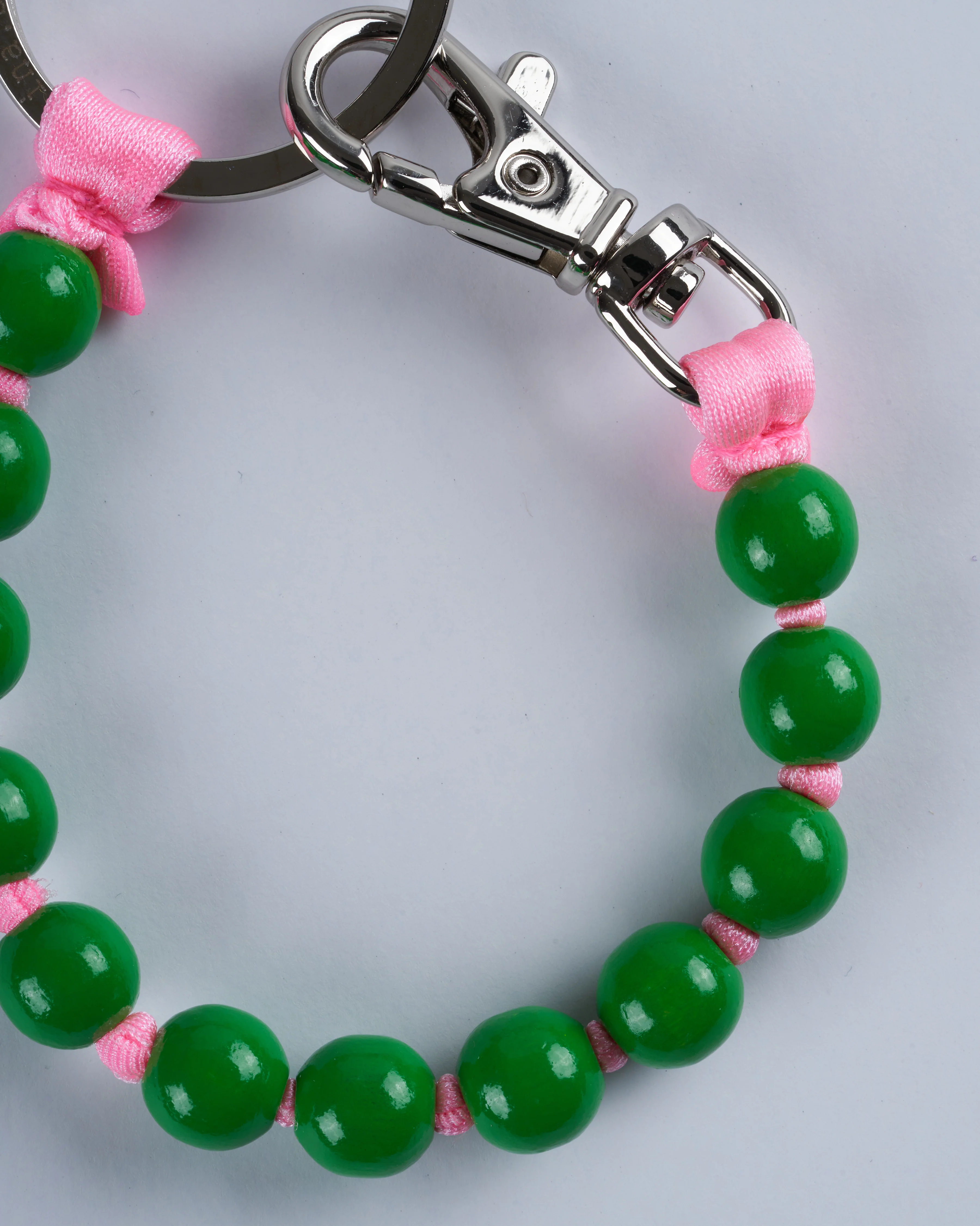 short key holder - green - rose - Image 2