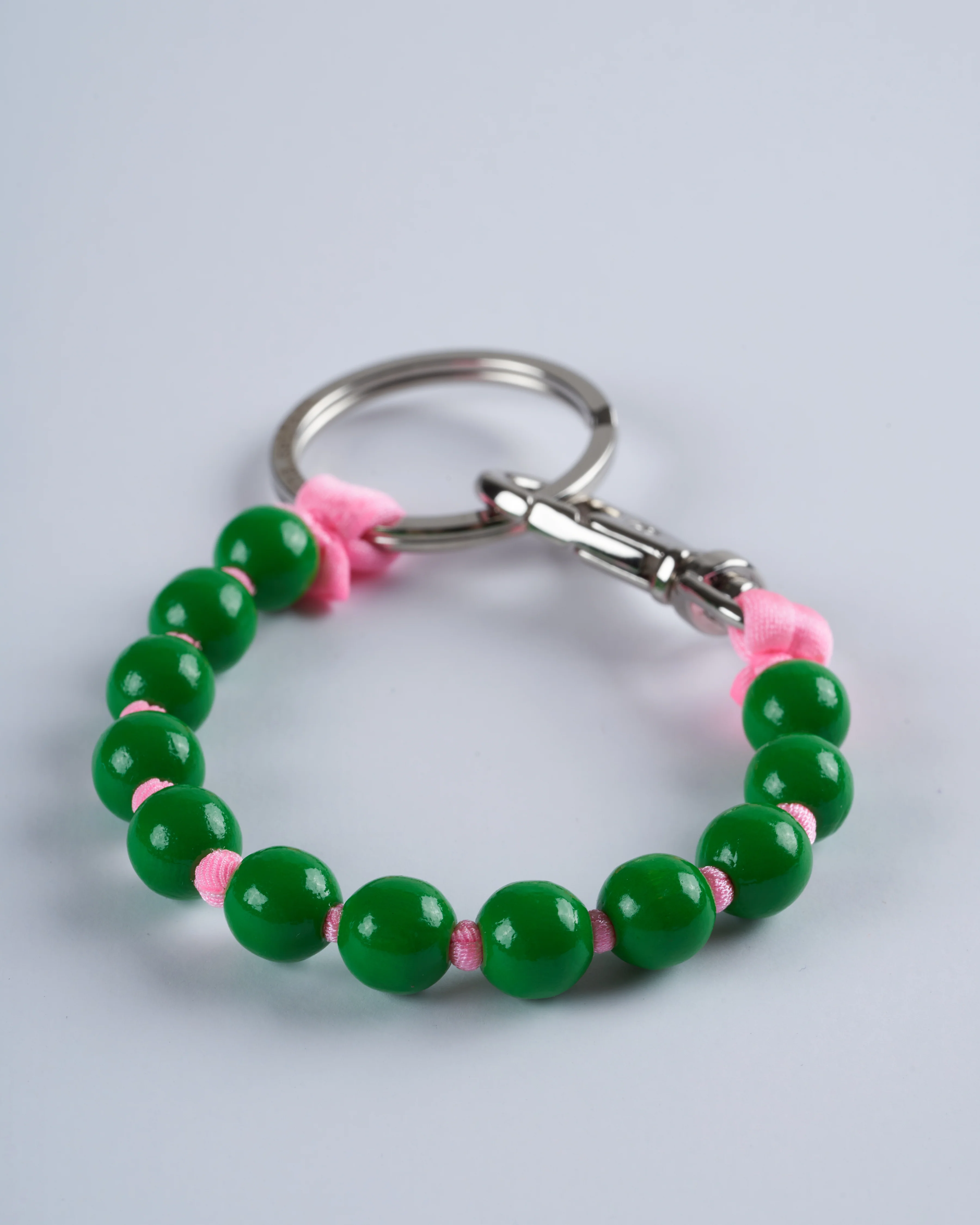 short key holder - green - rose - Image 3