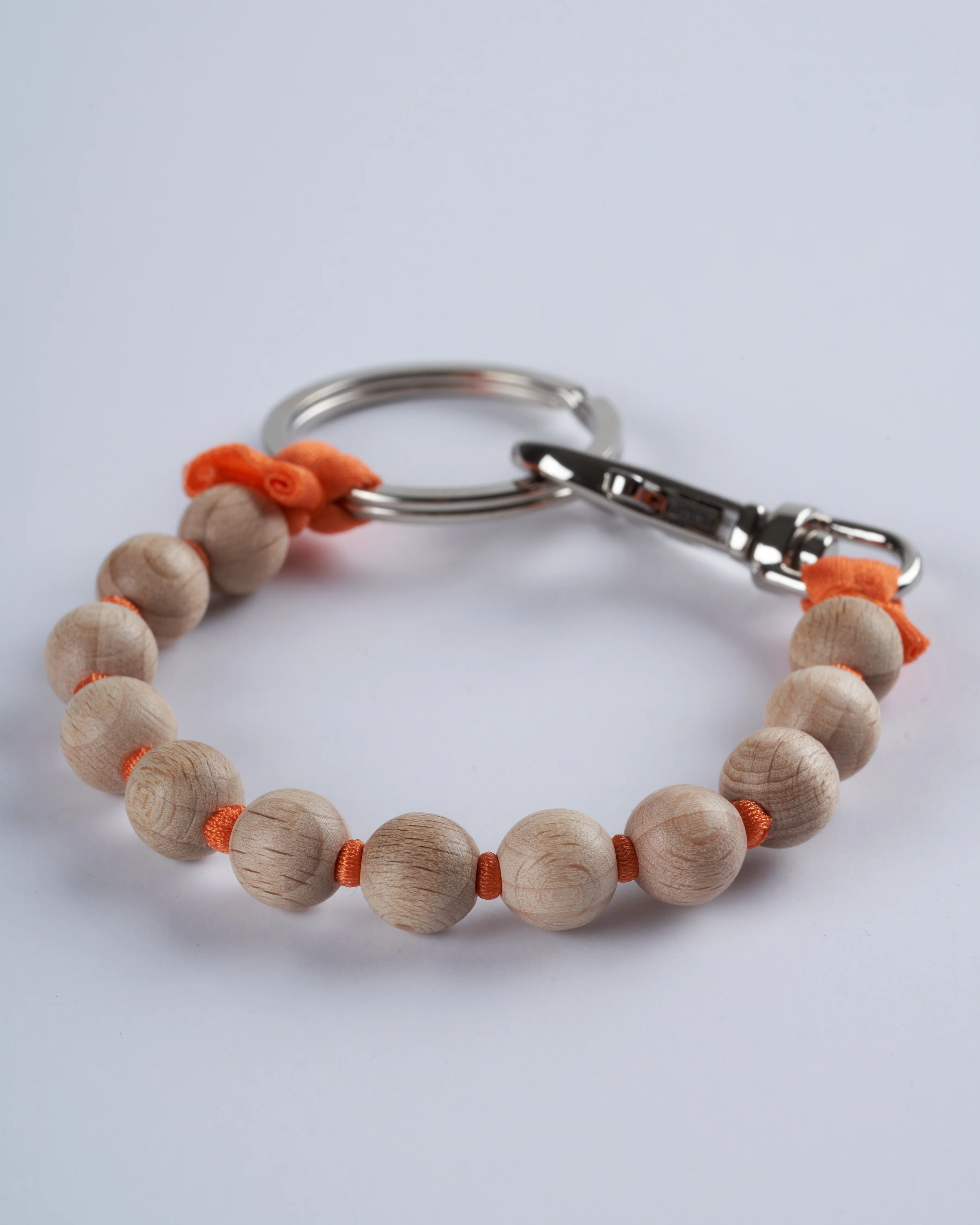 short key holder - natural - orange - Image 3