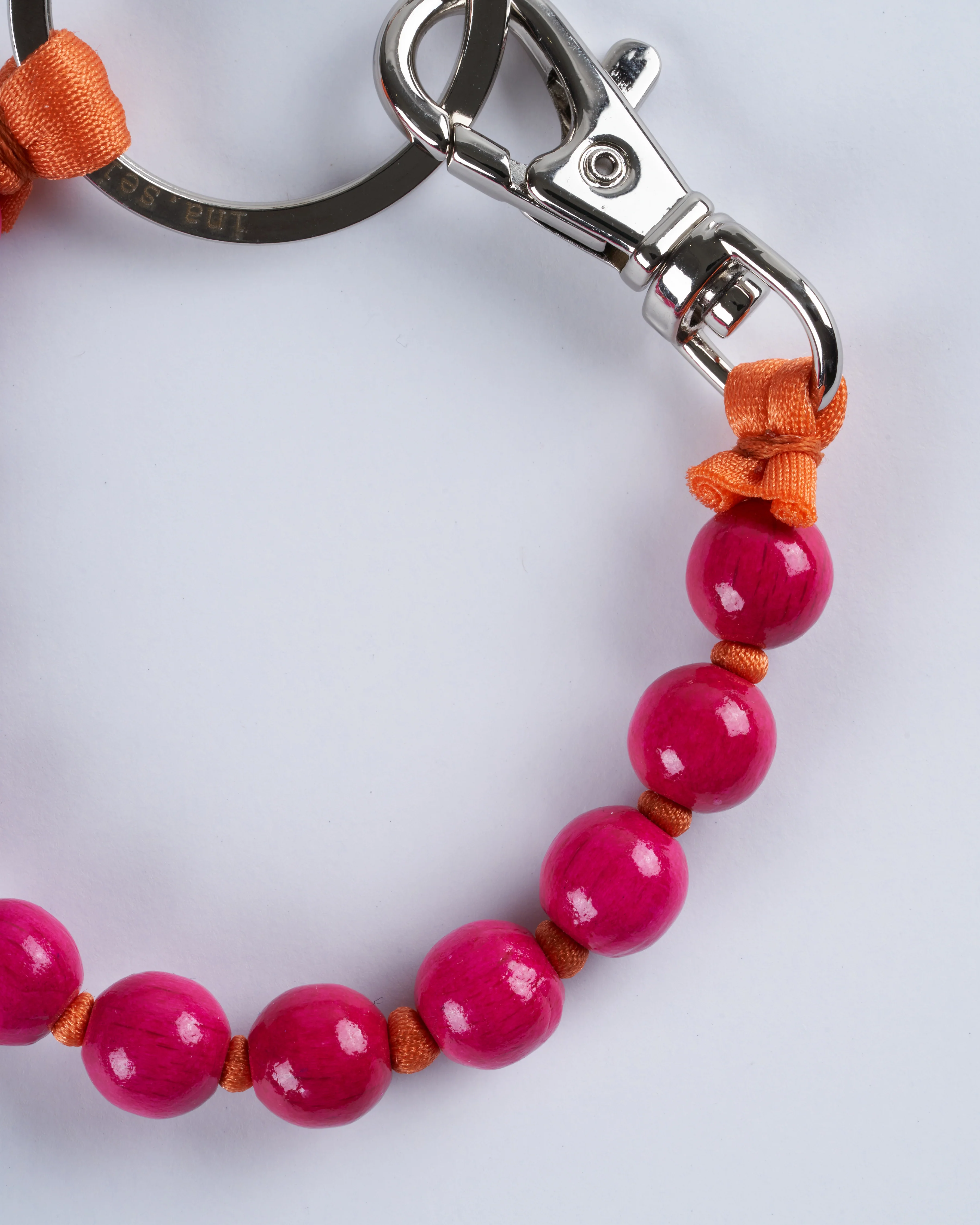 short key holder - pink - orange - Image 2