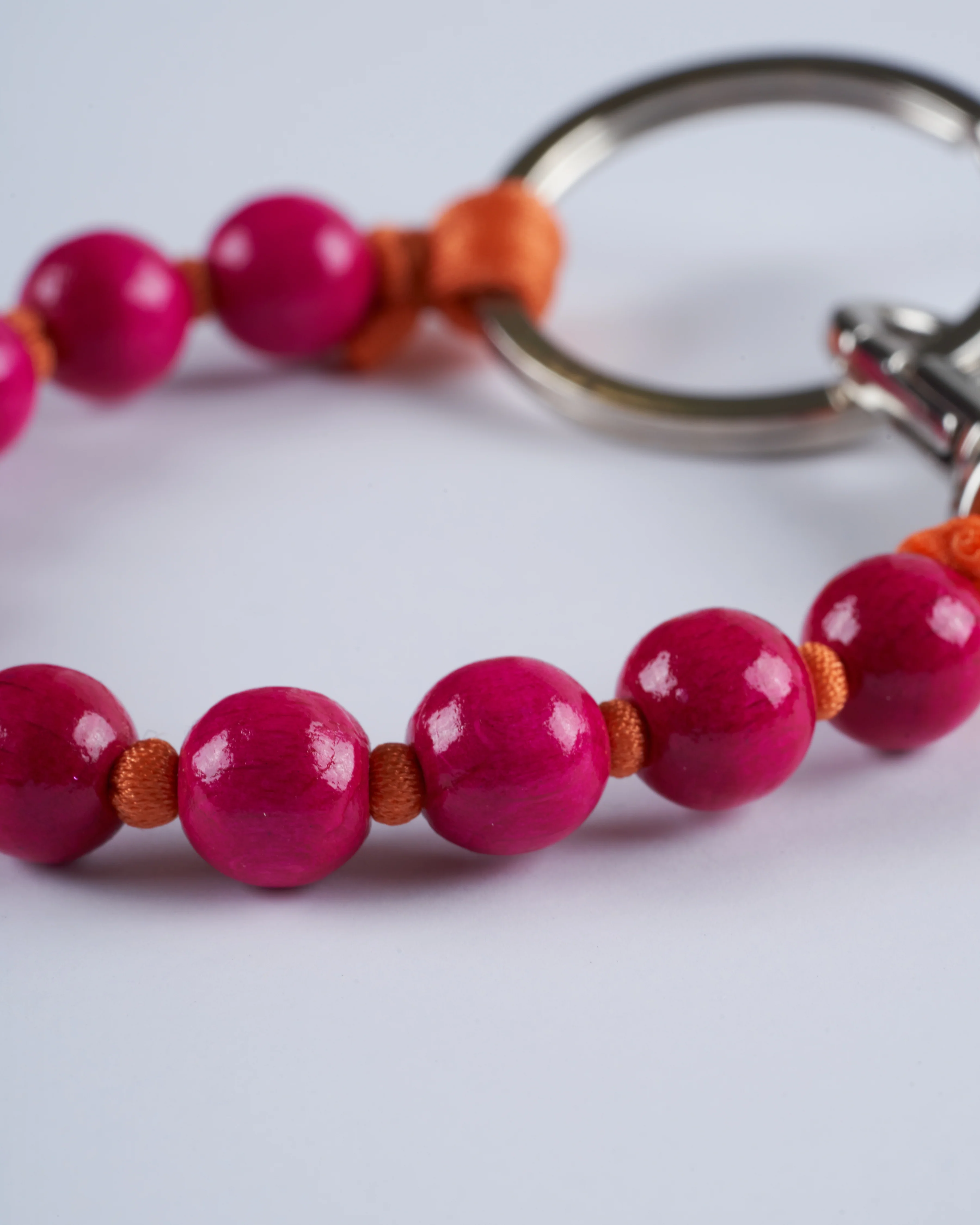 short key holder - pink - orange - Image 4