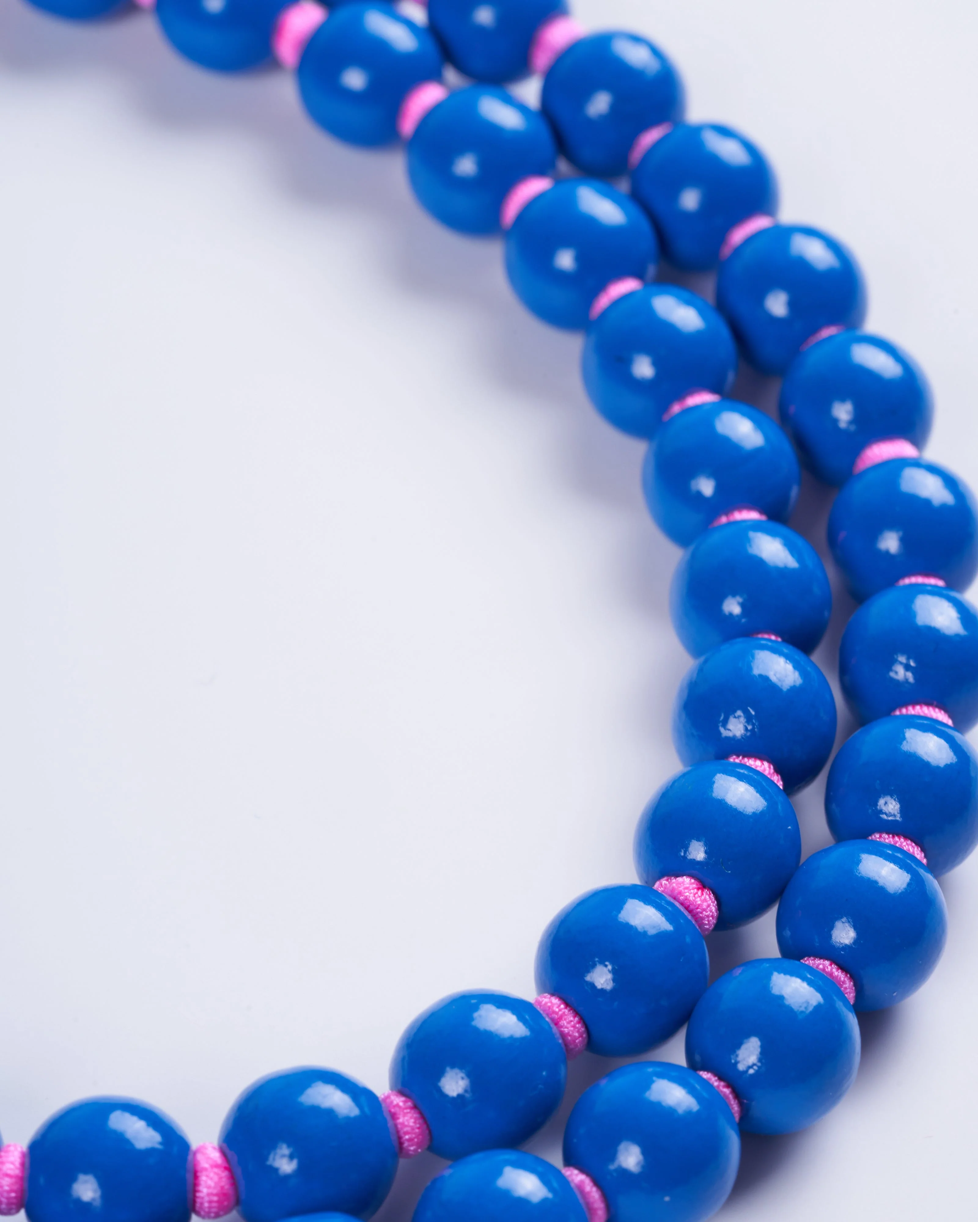 perlen long keyholder - blue pink - Image 3