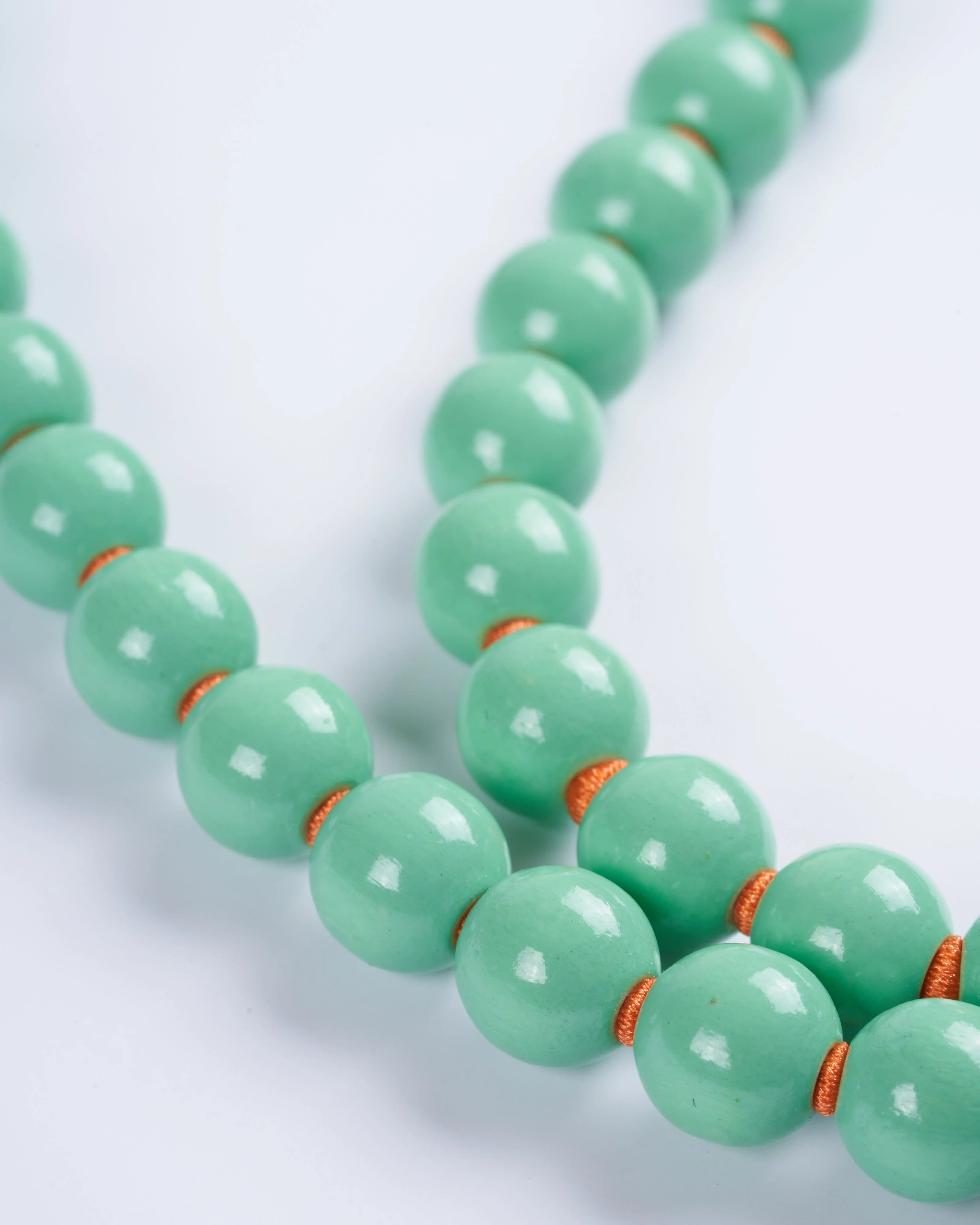 perlen long keyholder - pastel green orange - Image 3