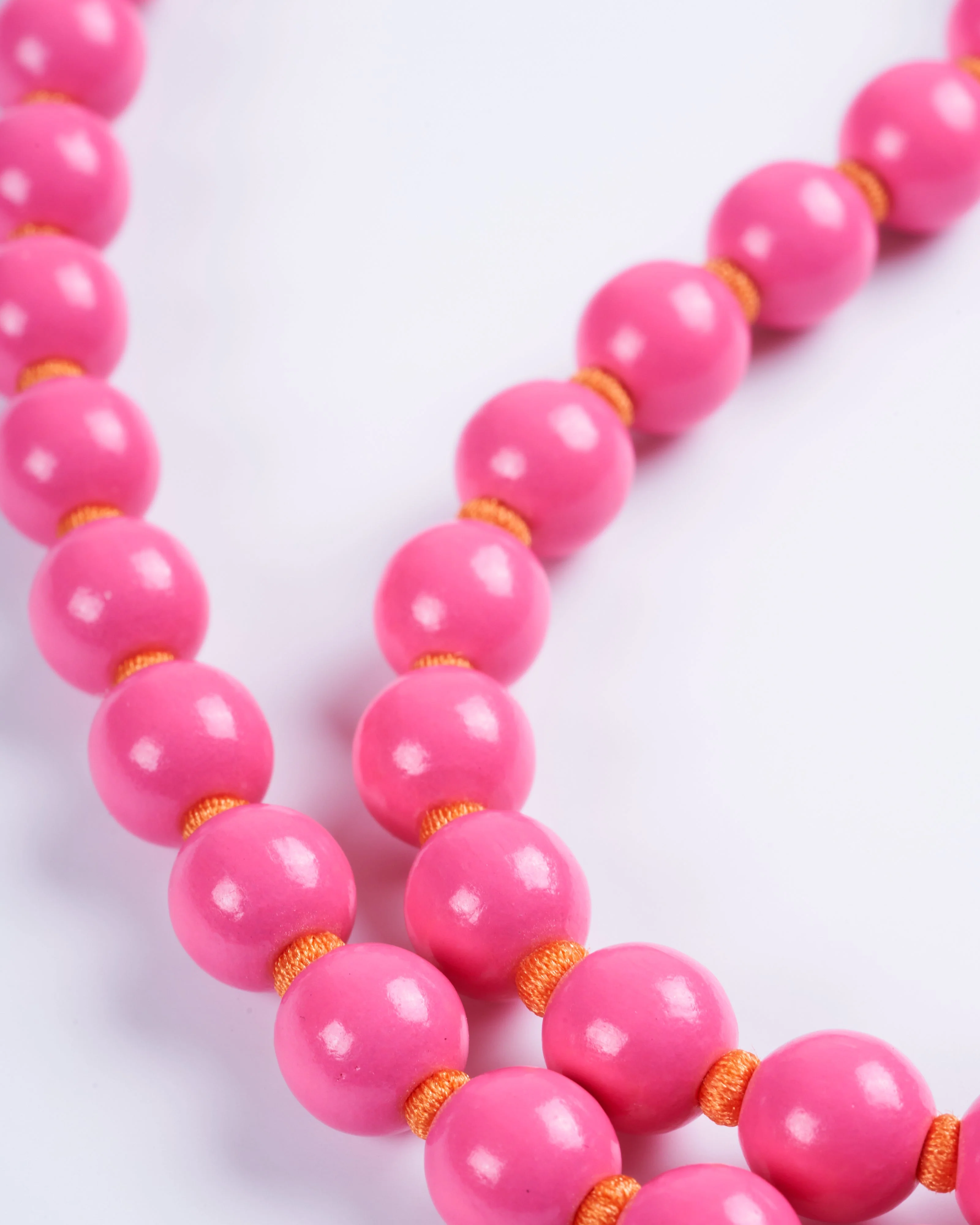 perlen long keyholder - pink orange - Image 3