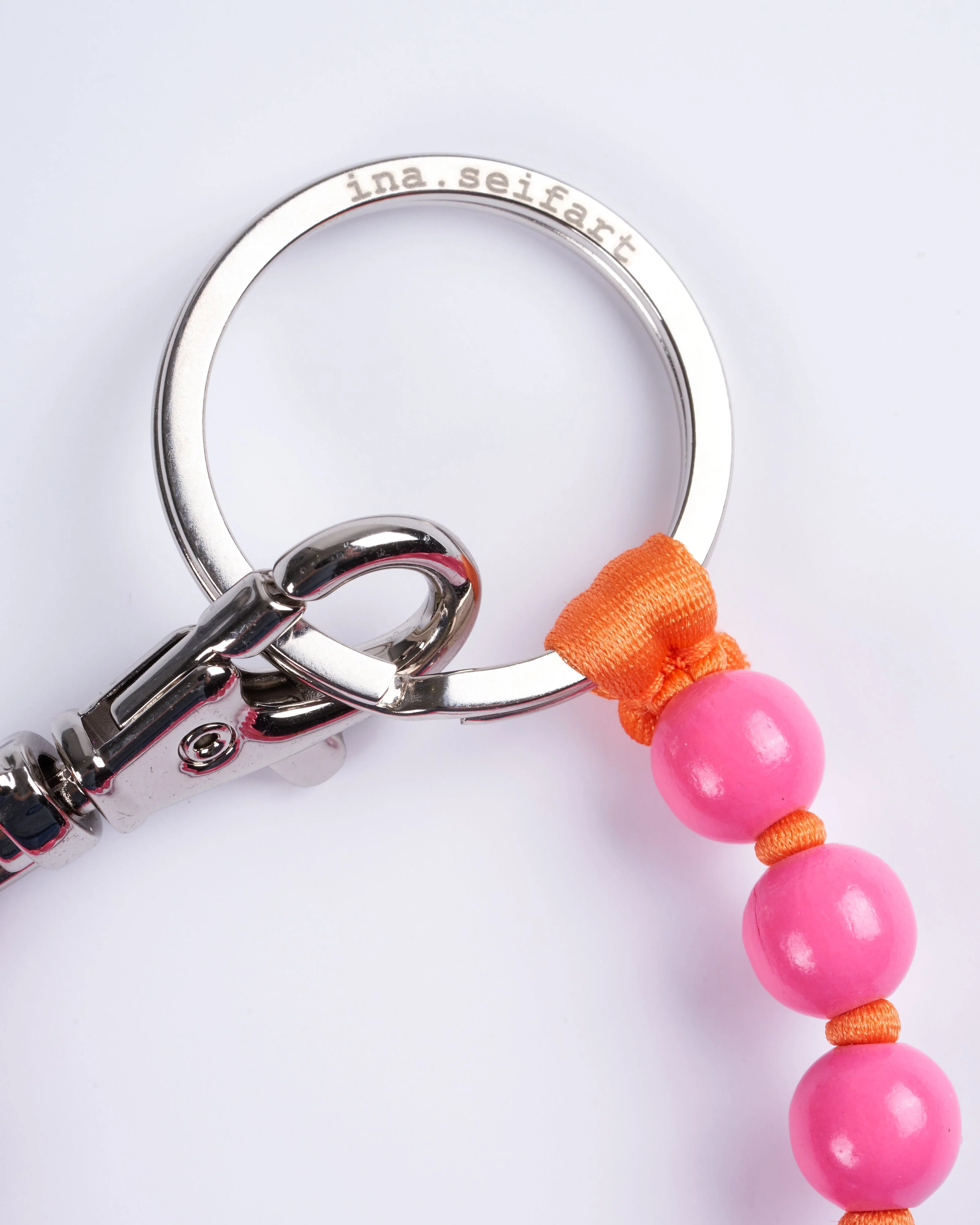 perlen short keyholder - pink orange - Image 2