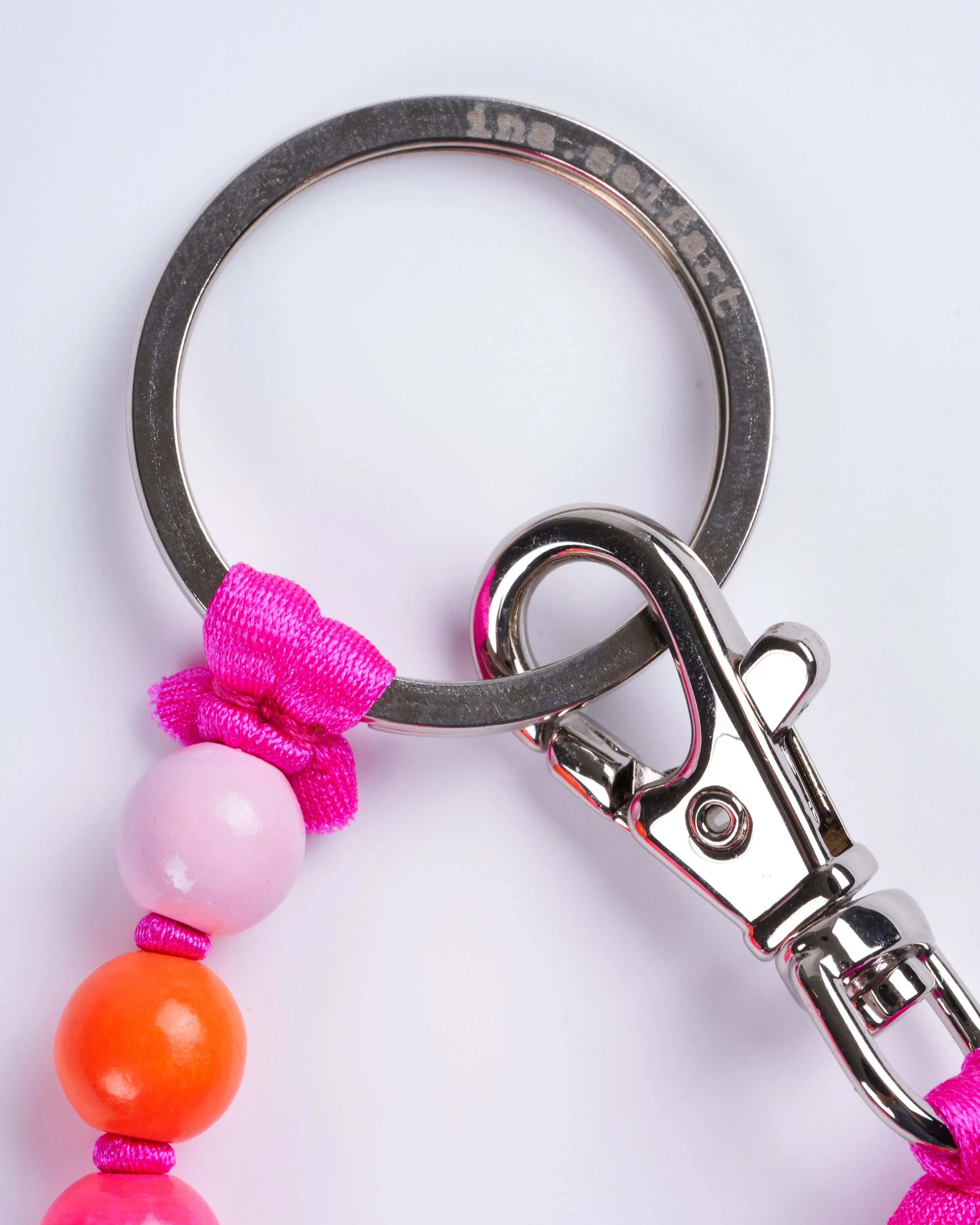 perlen short key holder - pink mix - Image 2