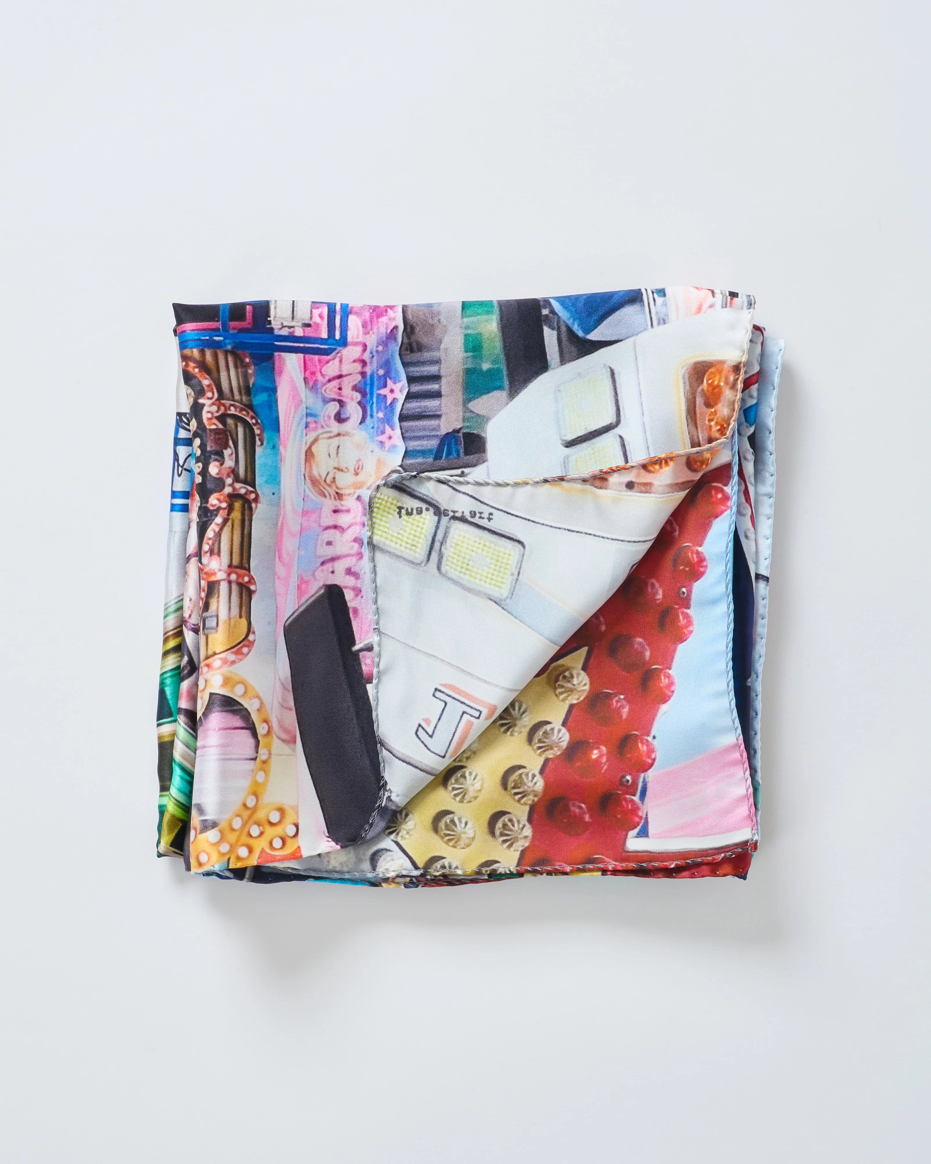 silk scarf - Image 3