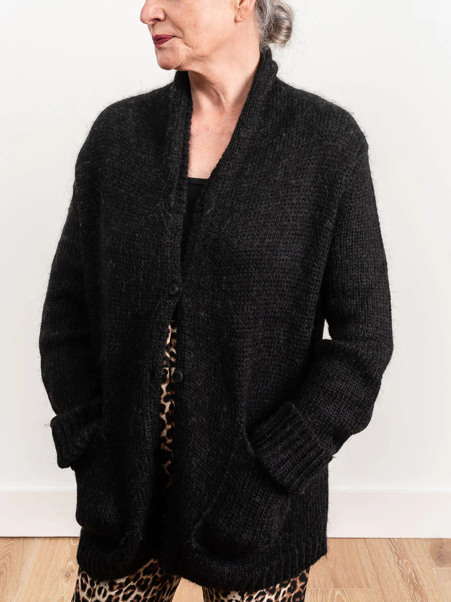 alpaca wool cardigan - Image 3
