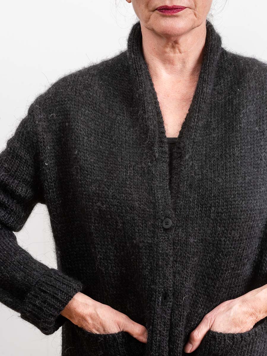 alpaca wool cardigan - Image 5