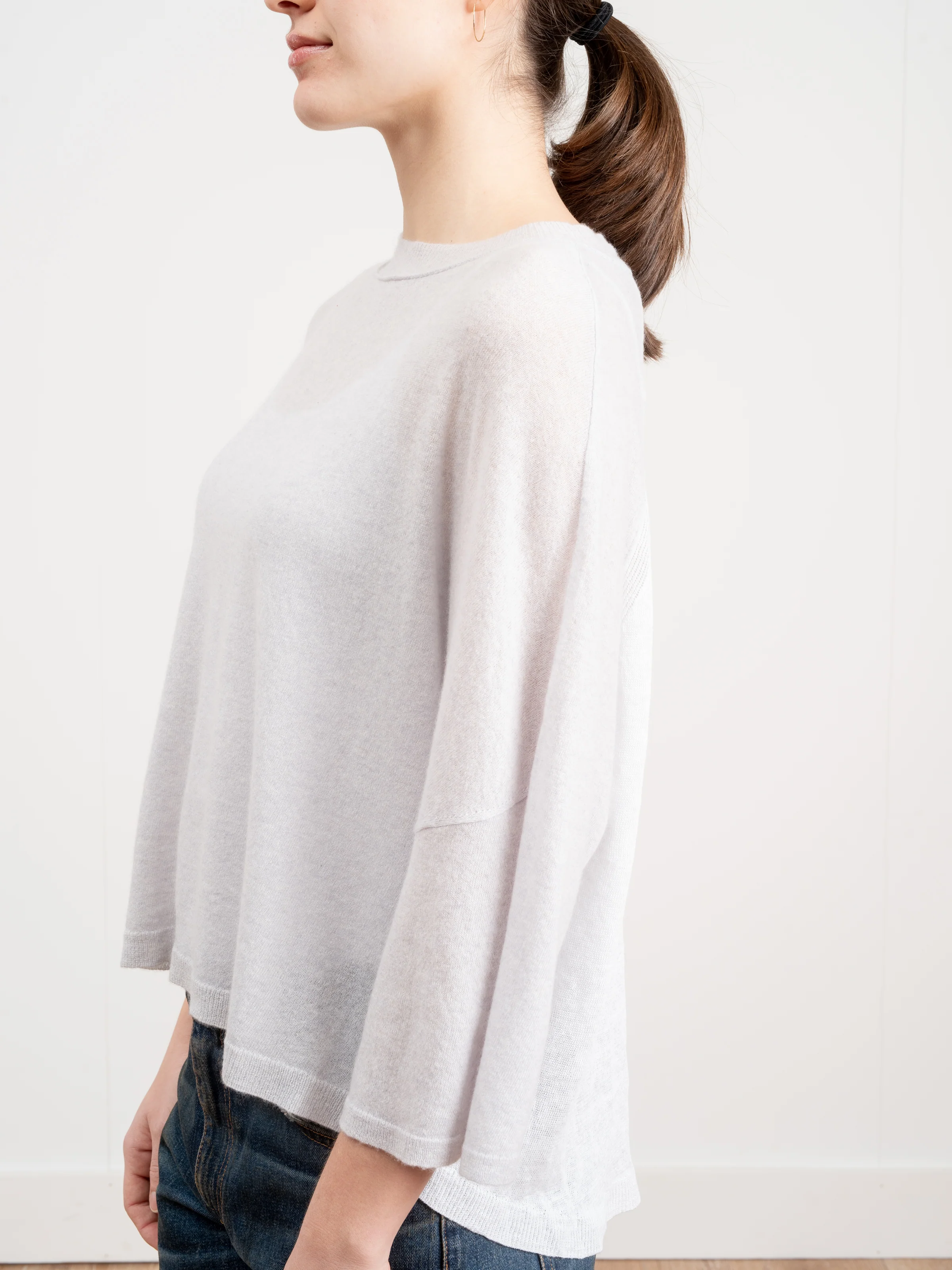 mixed crewneck pullover - Image 5