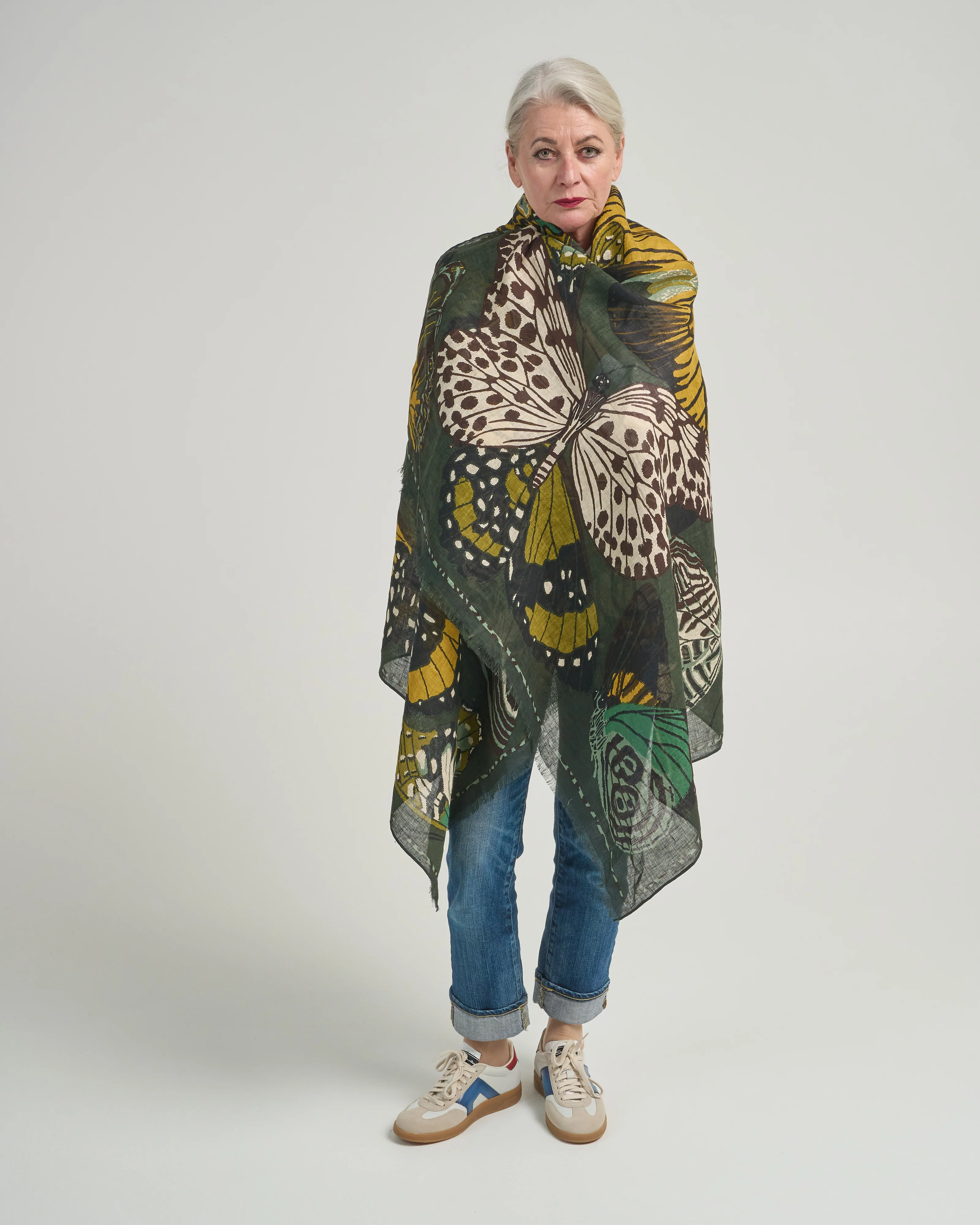 scarf etole 100 papillons - Image 2