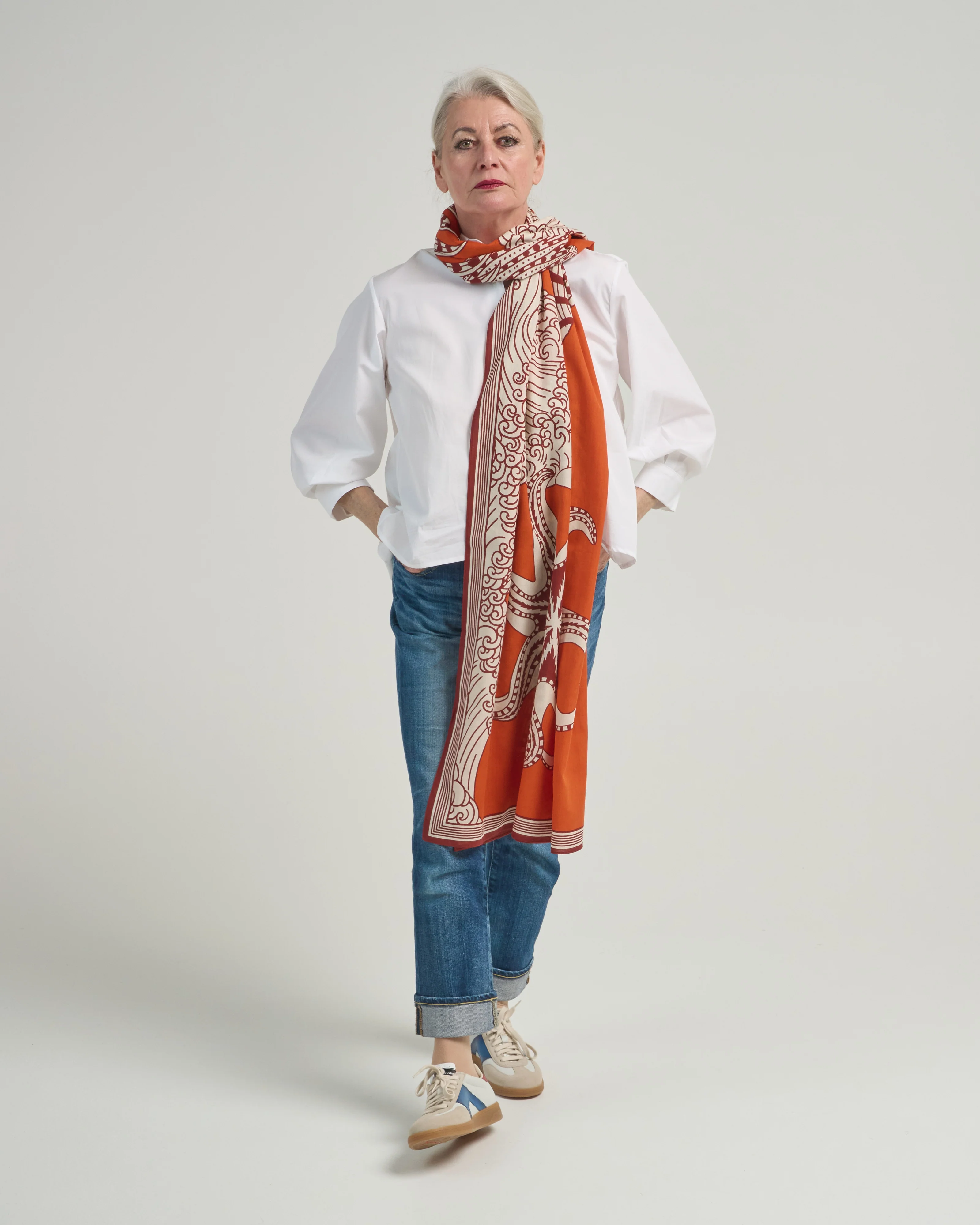 scarf etole 100 vague - Image 2