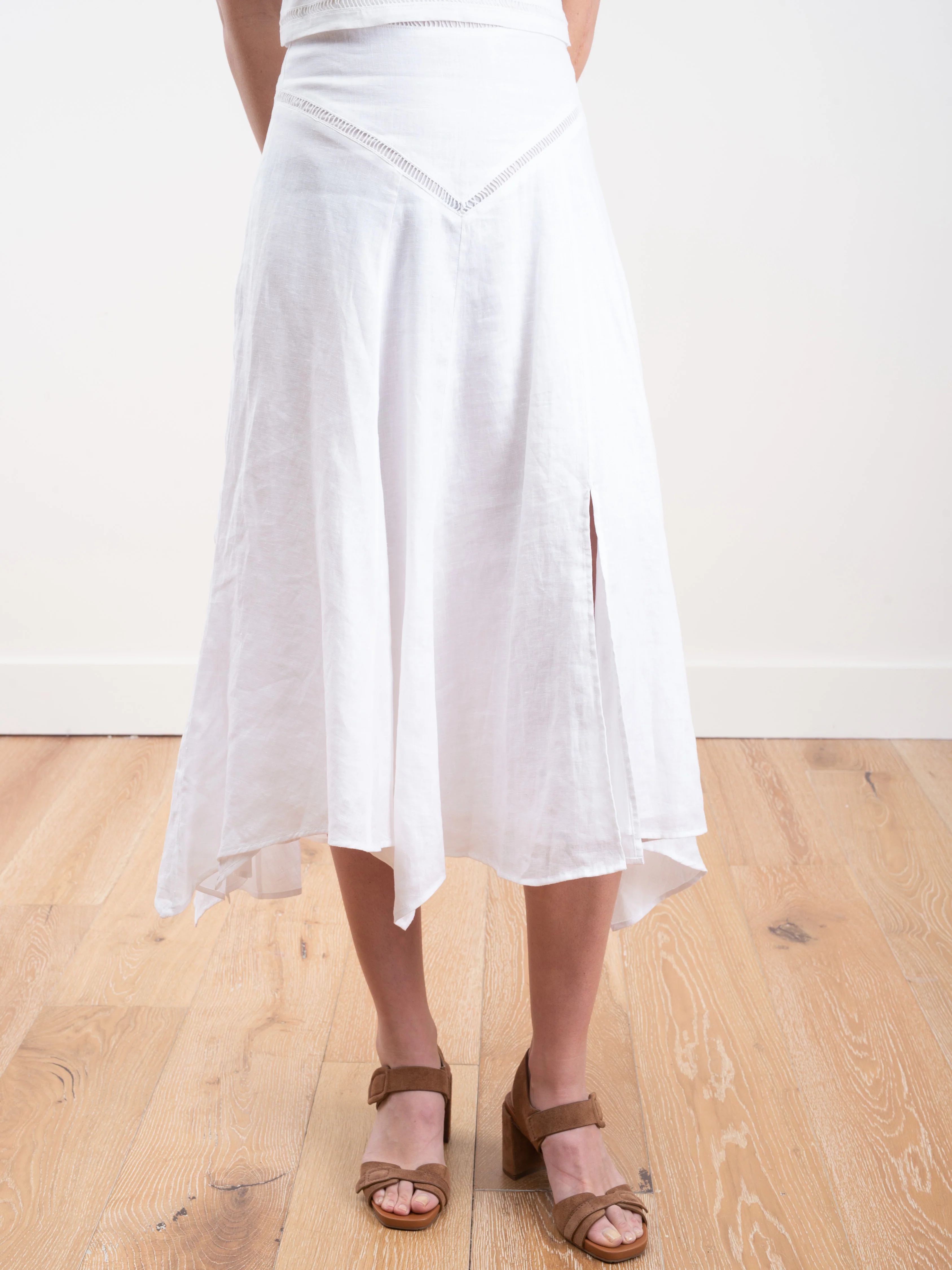 aline skirt - white - Image 2