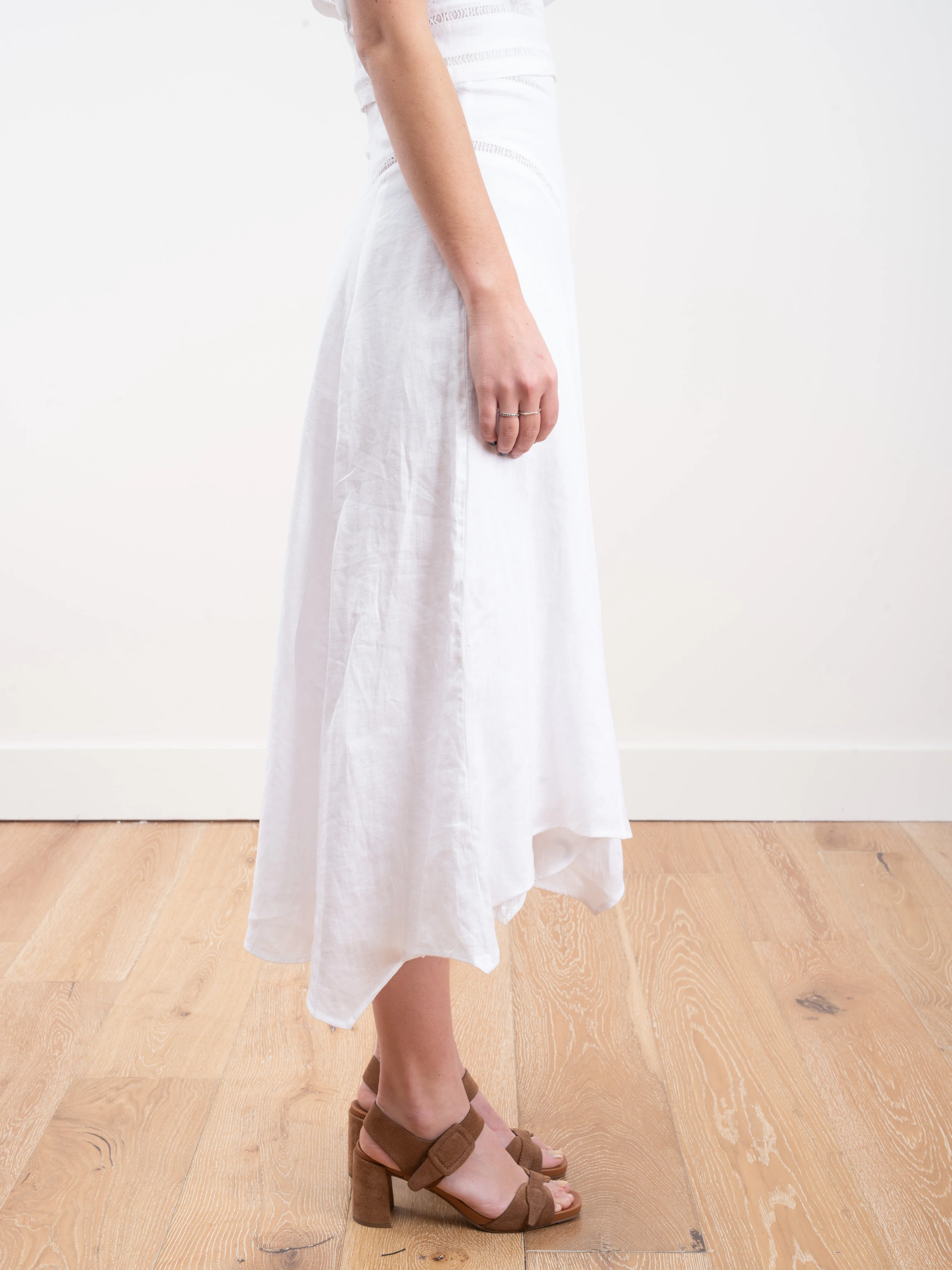 aline skirt - white - Image 3