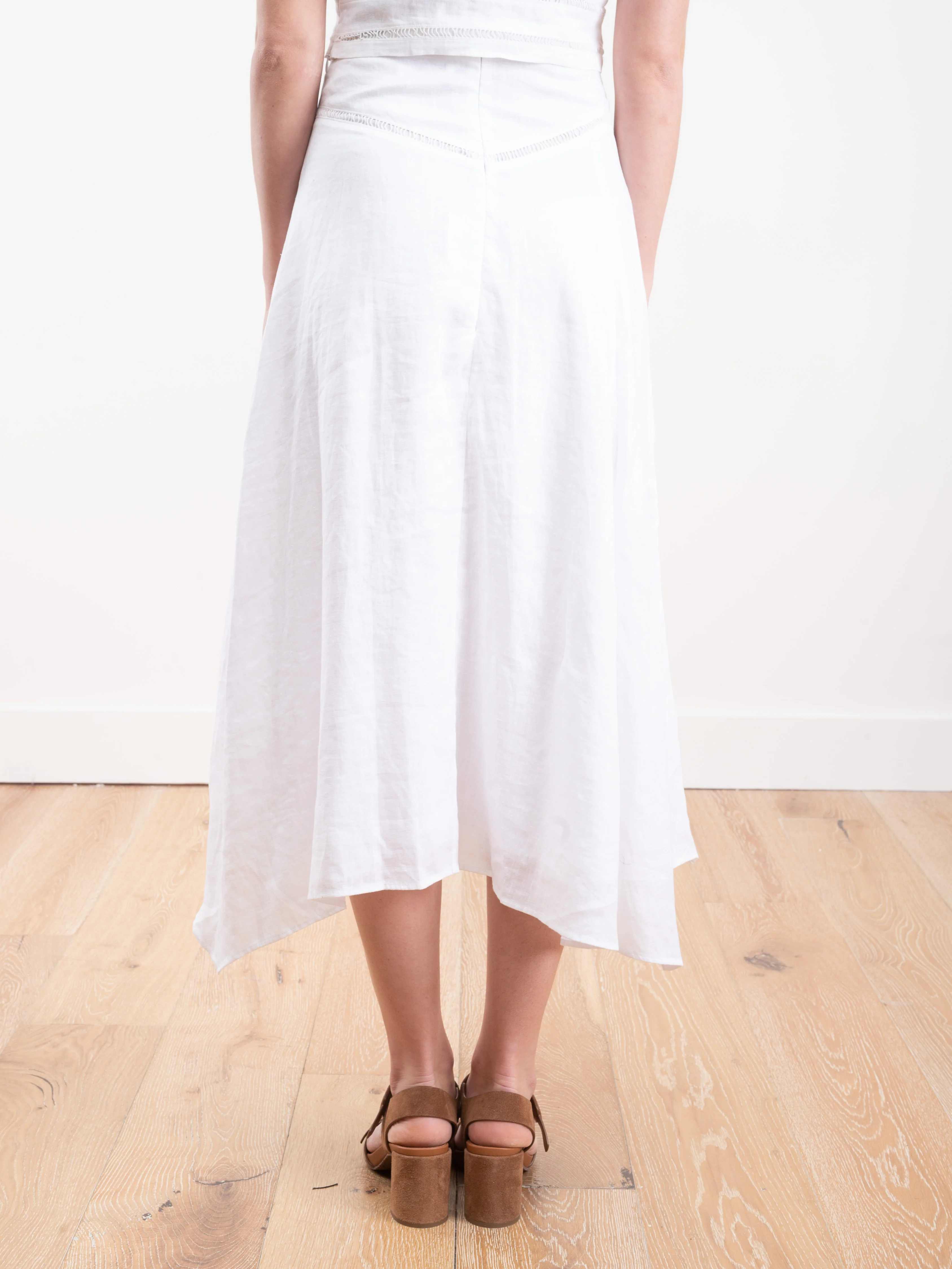 aline skirt - white - Image 4
