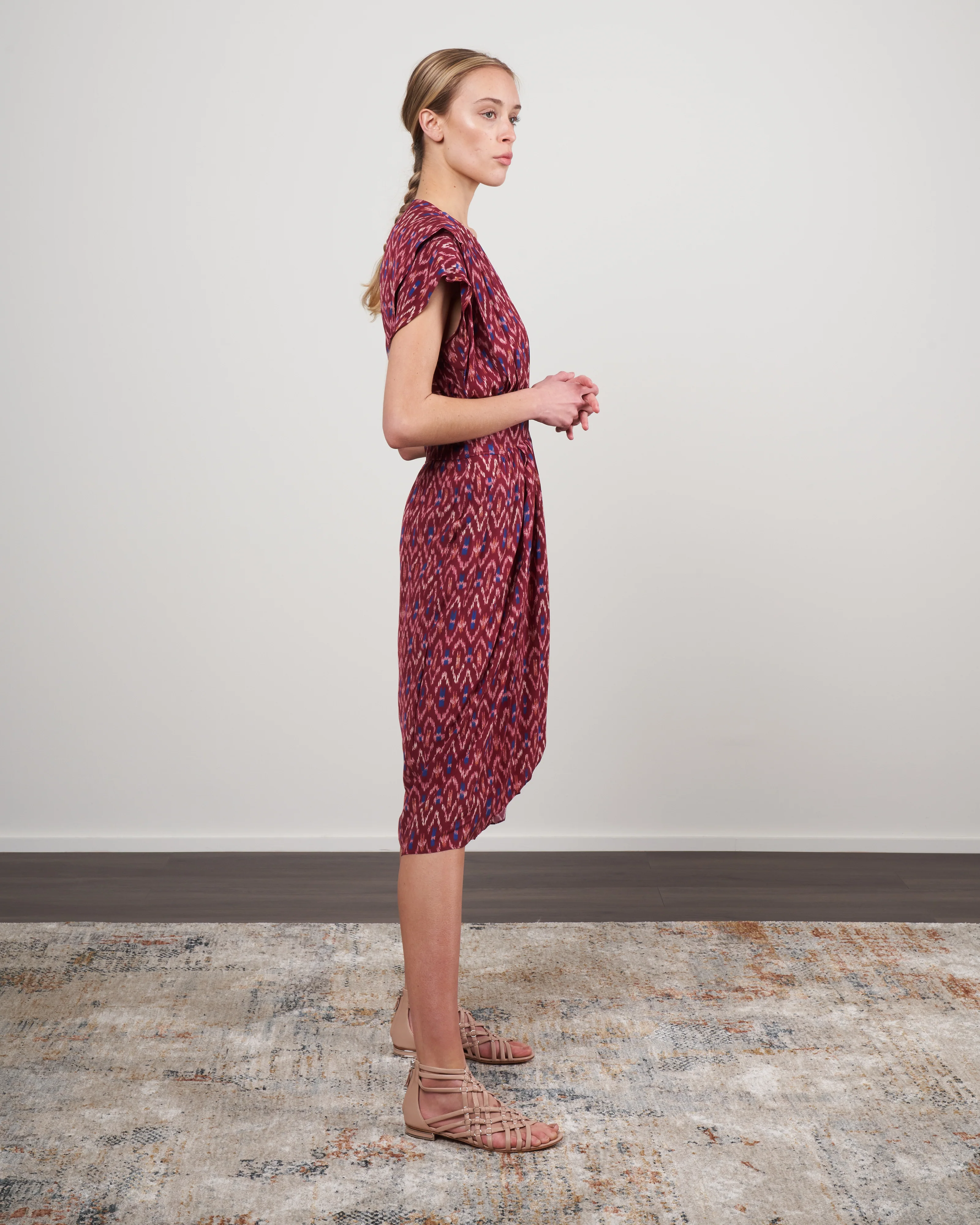 almeya dress - burnt henna - Image 2