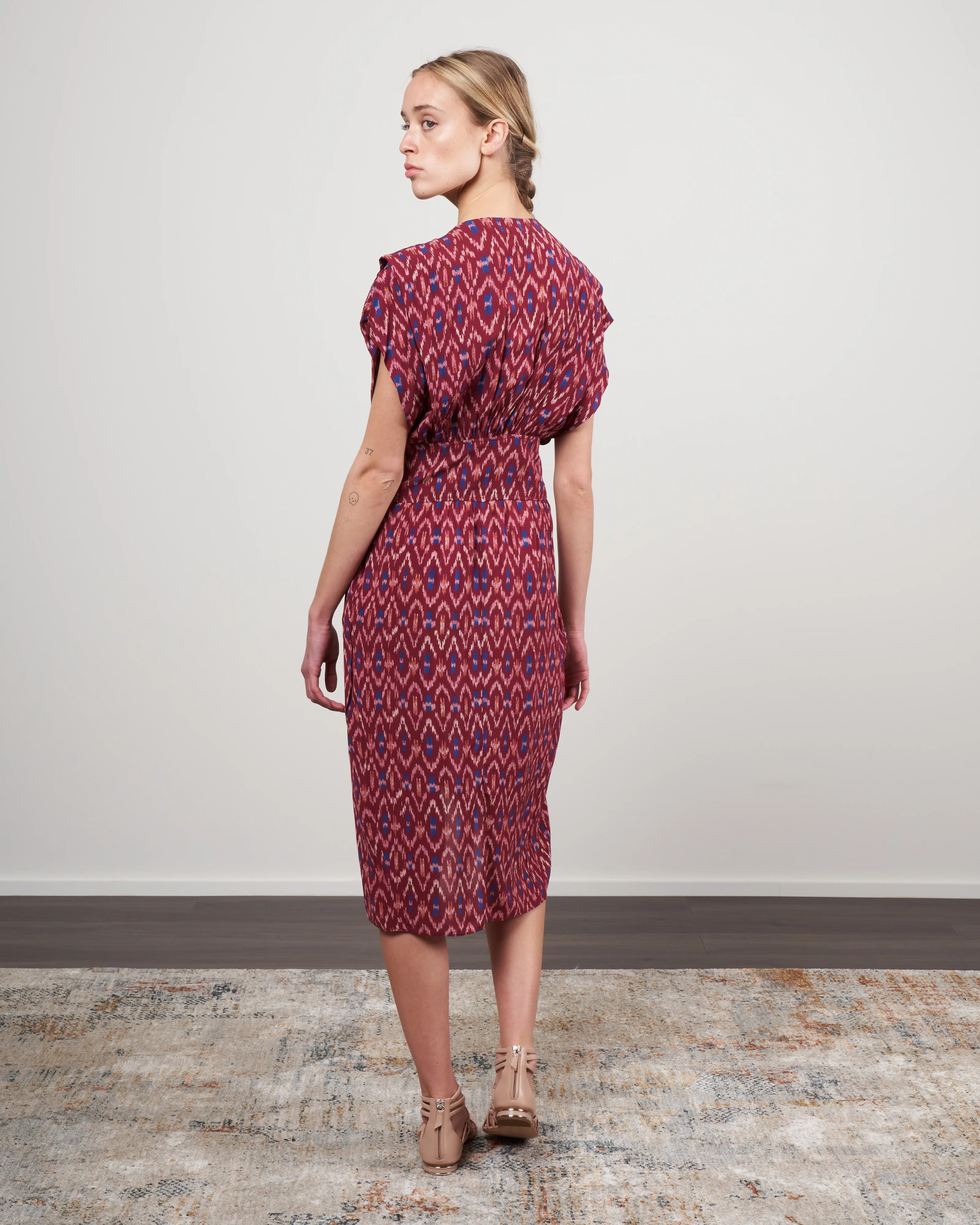 almeya dress - burnt henna - Image 3