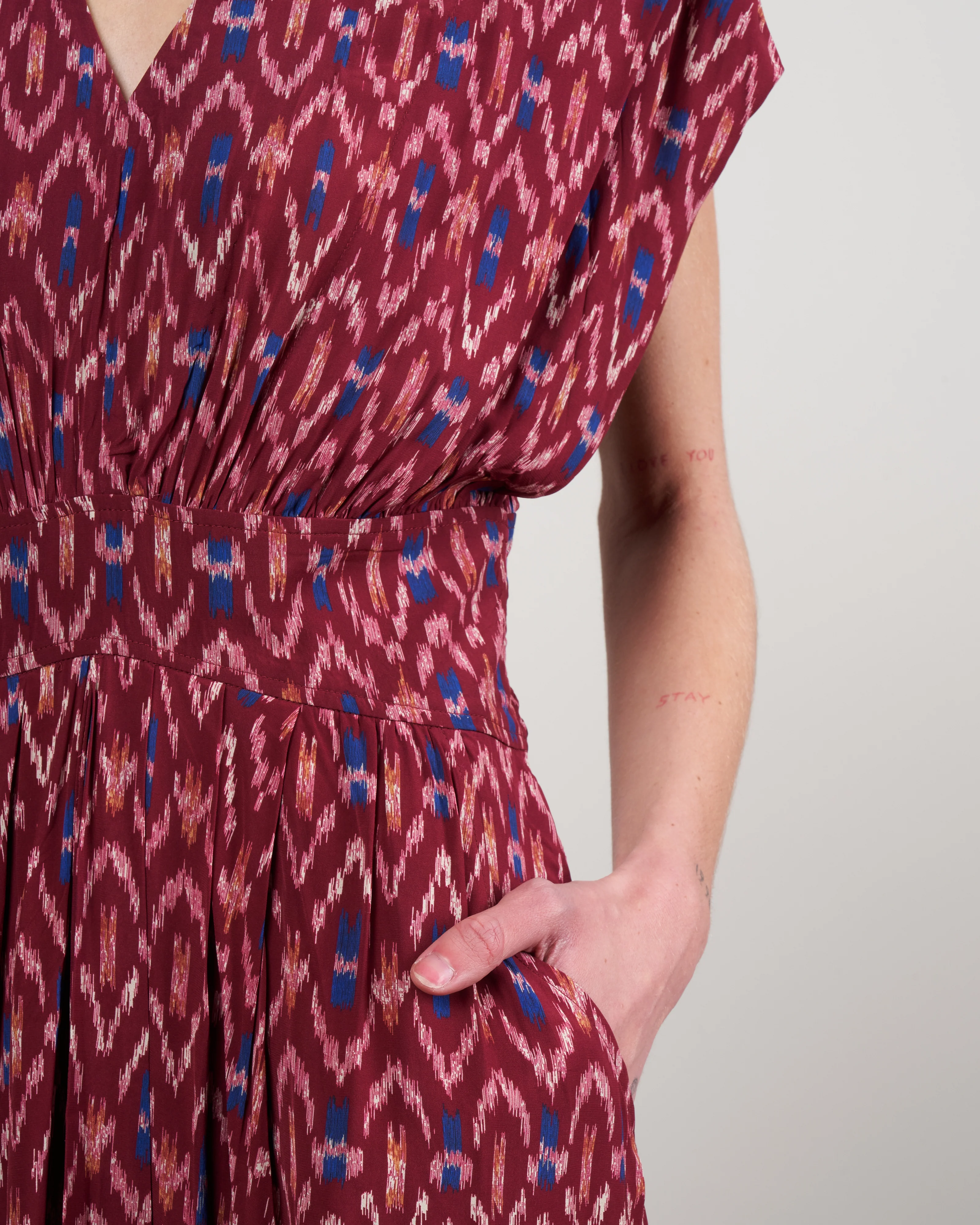 almeya dress - burnt henna - Image 4