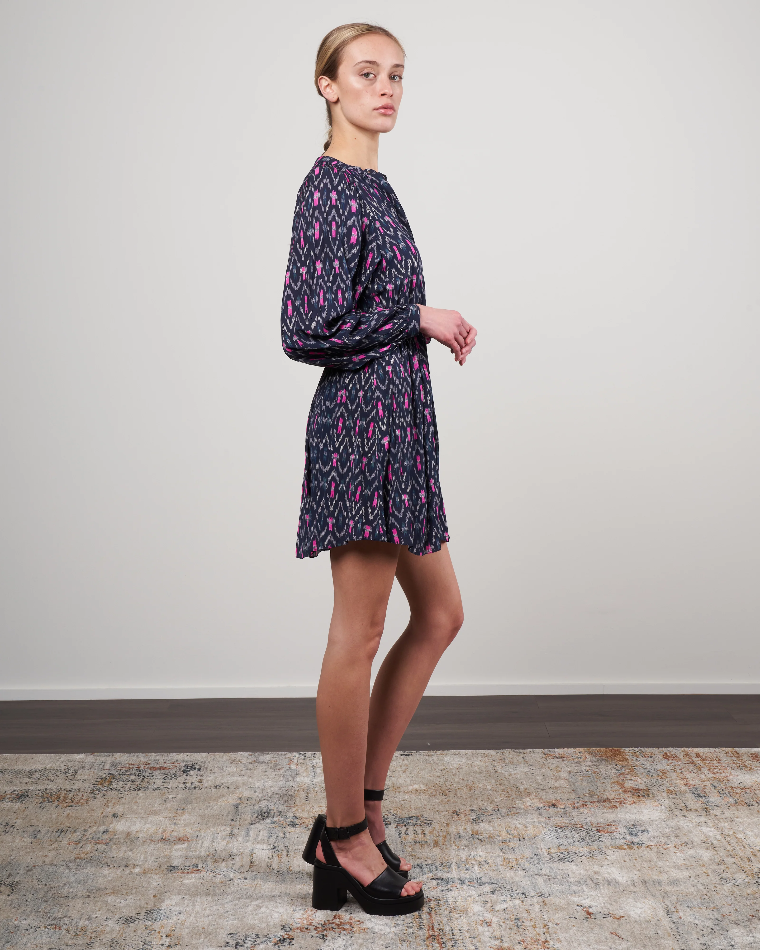 amandine dress - faded night - Image 2