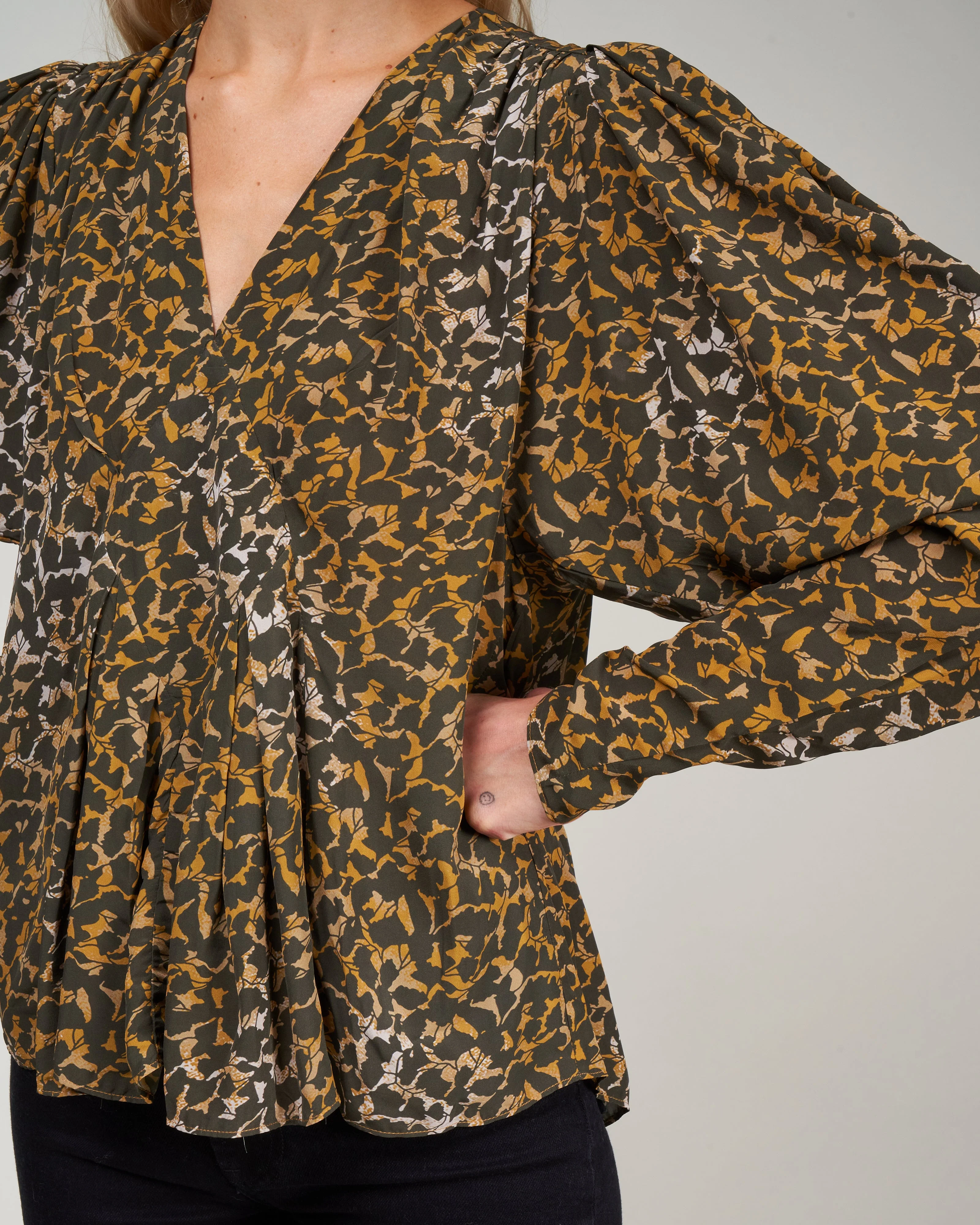 amirya top - bronze - Image 5