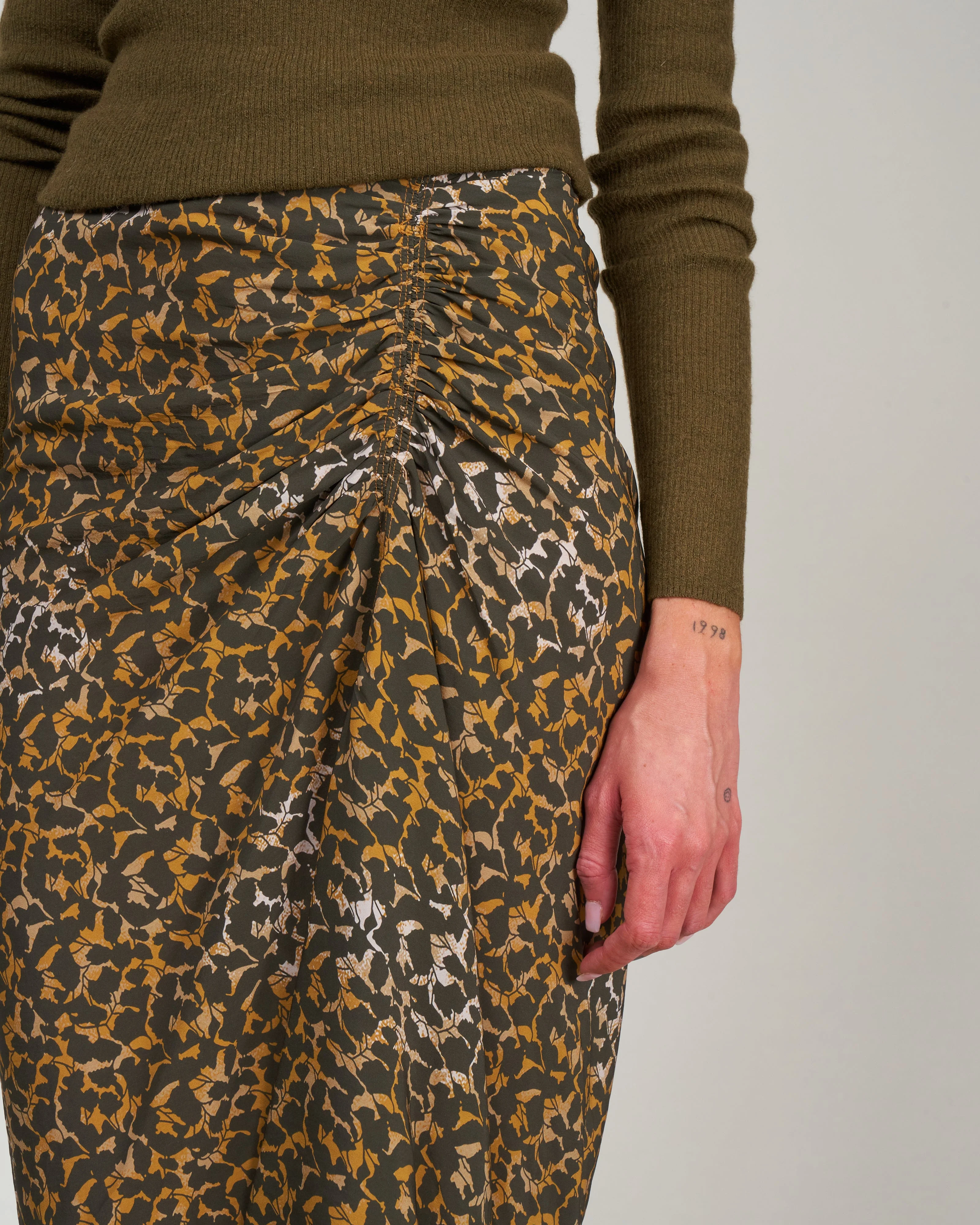 azaria skirt - bronze - Image 5