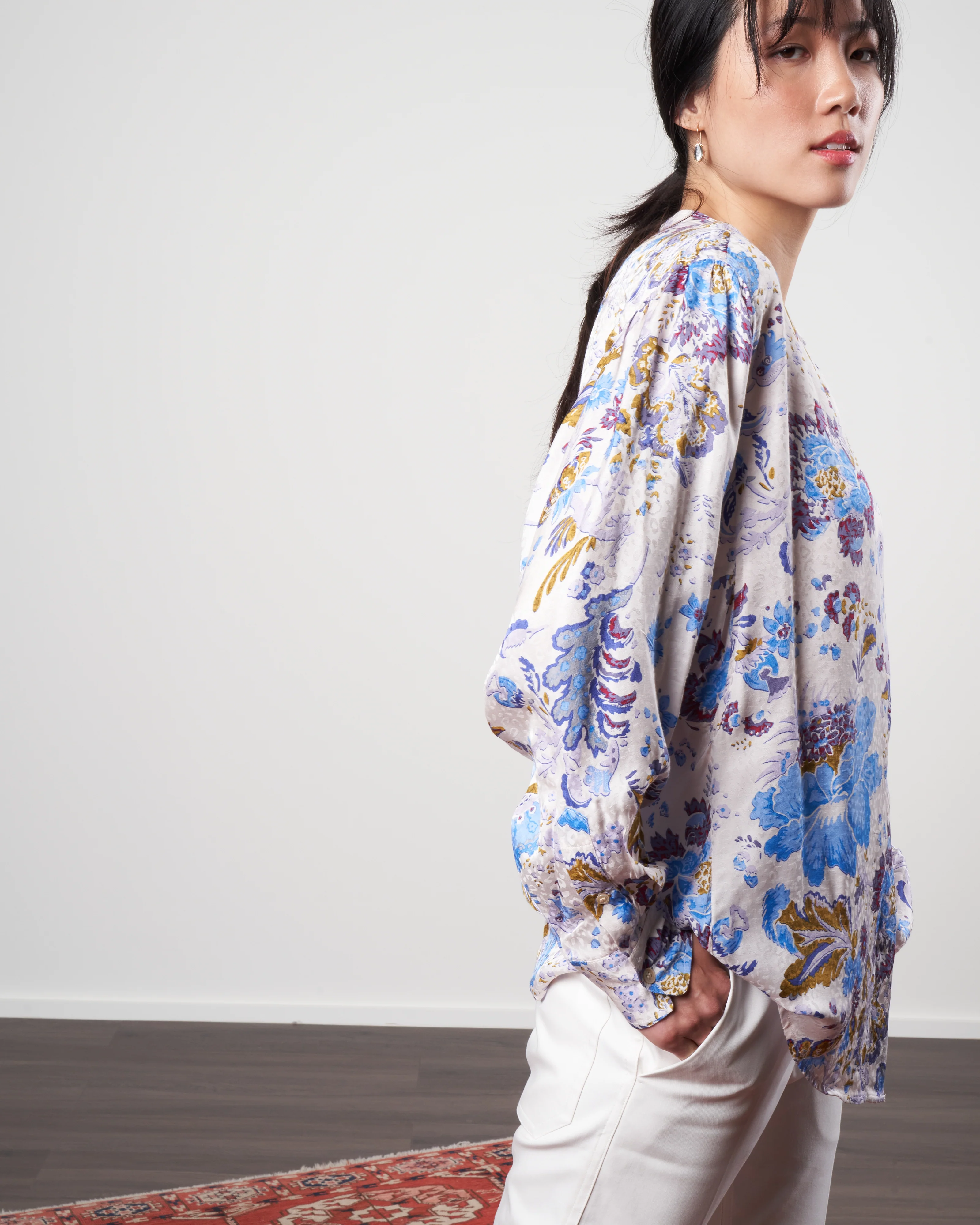 satchell shirt - ecru - Image 3