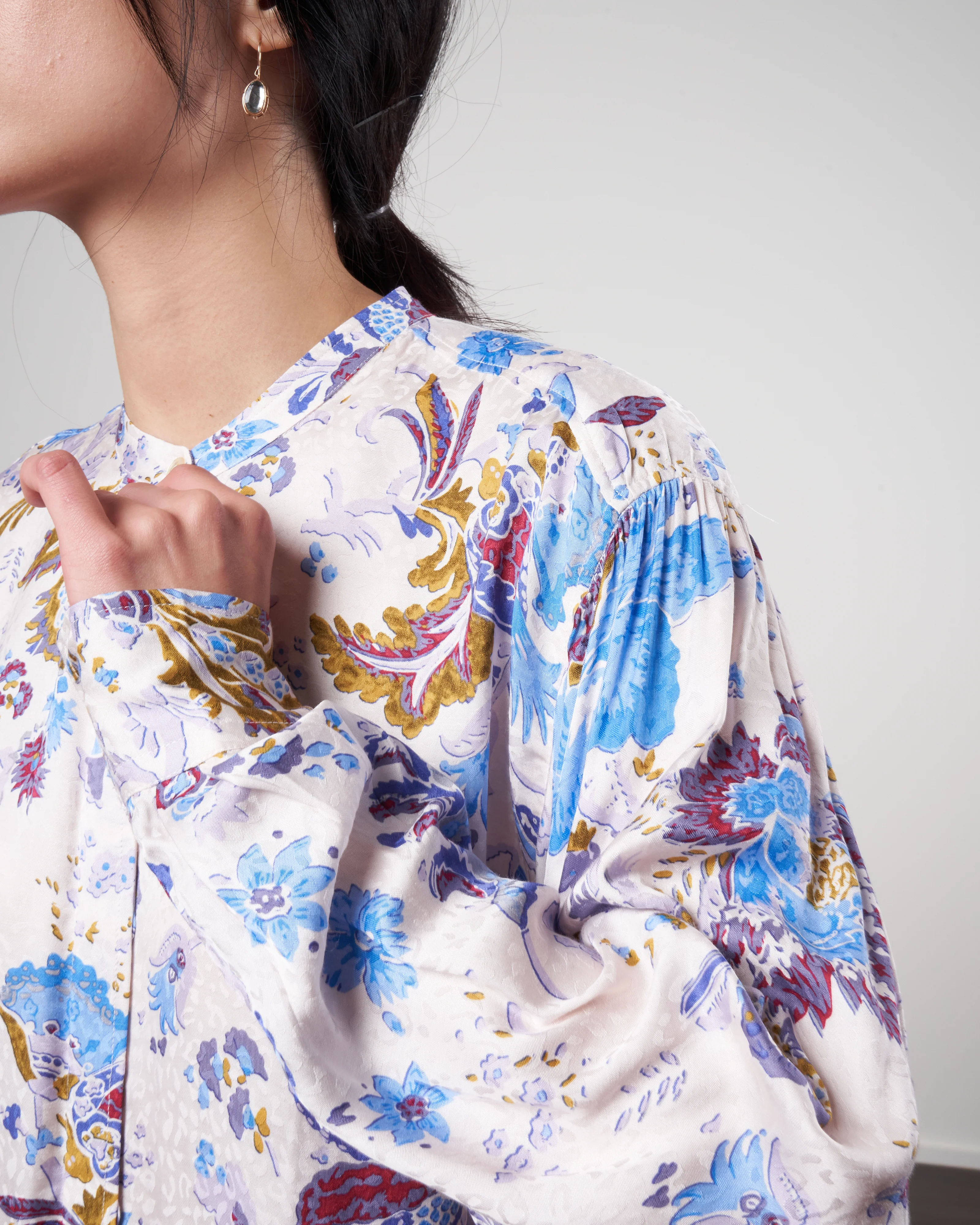 satchell shirt - ecru - Image 5