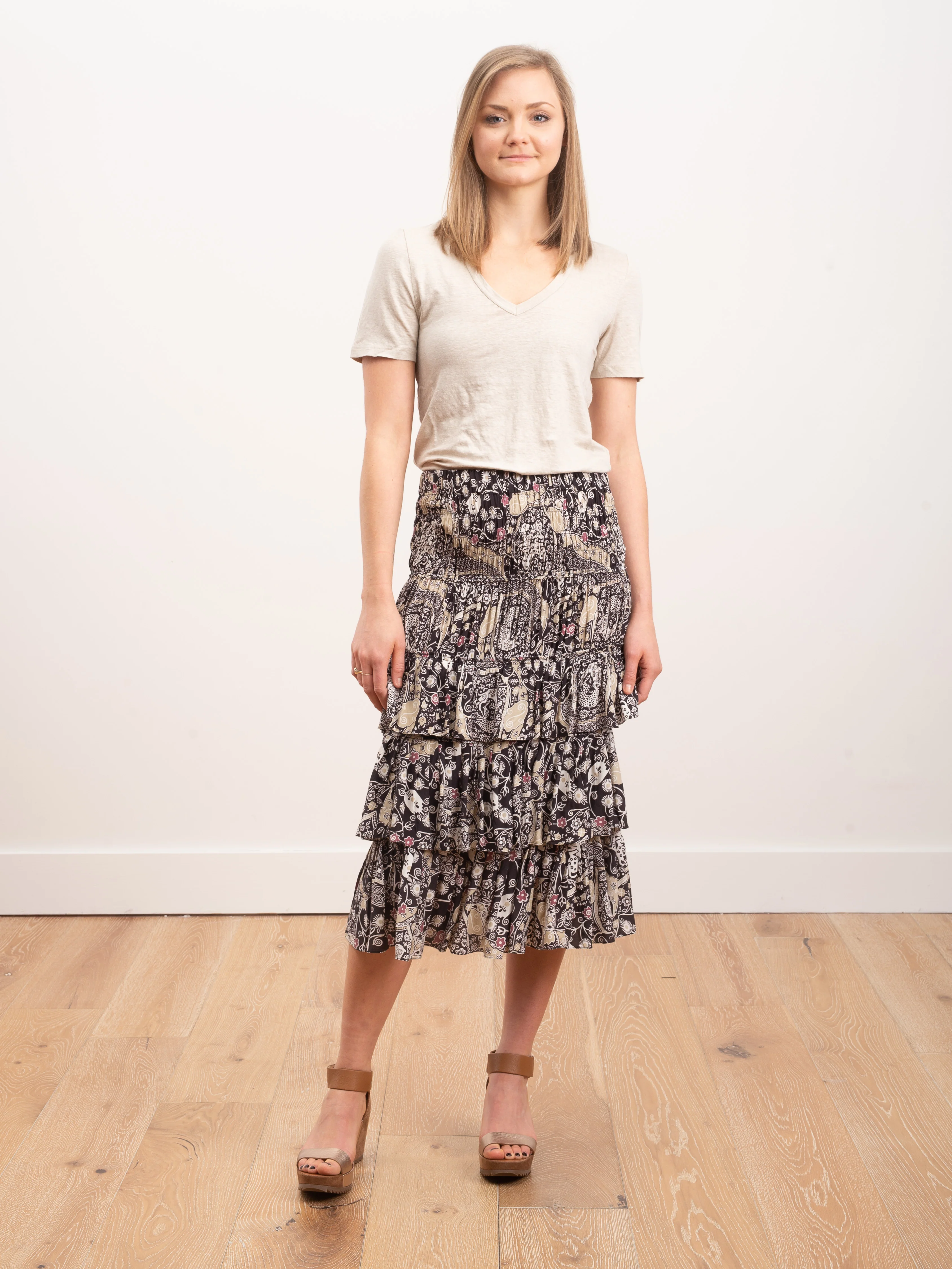 cencia skirt - black/beige - Image 2