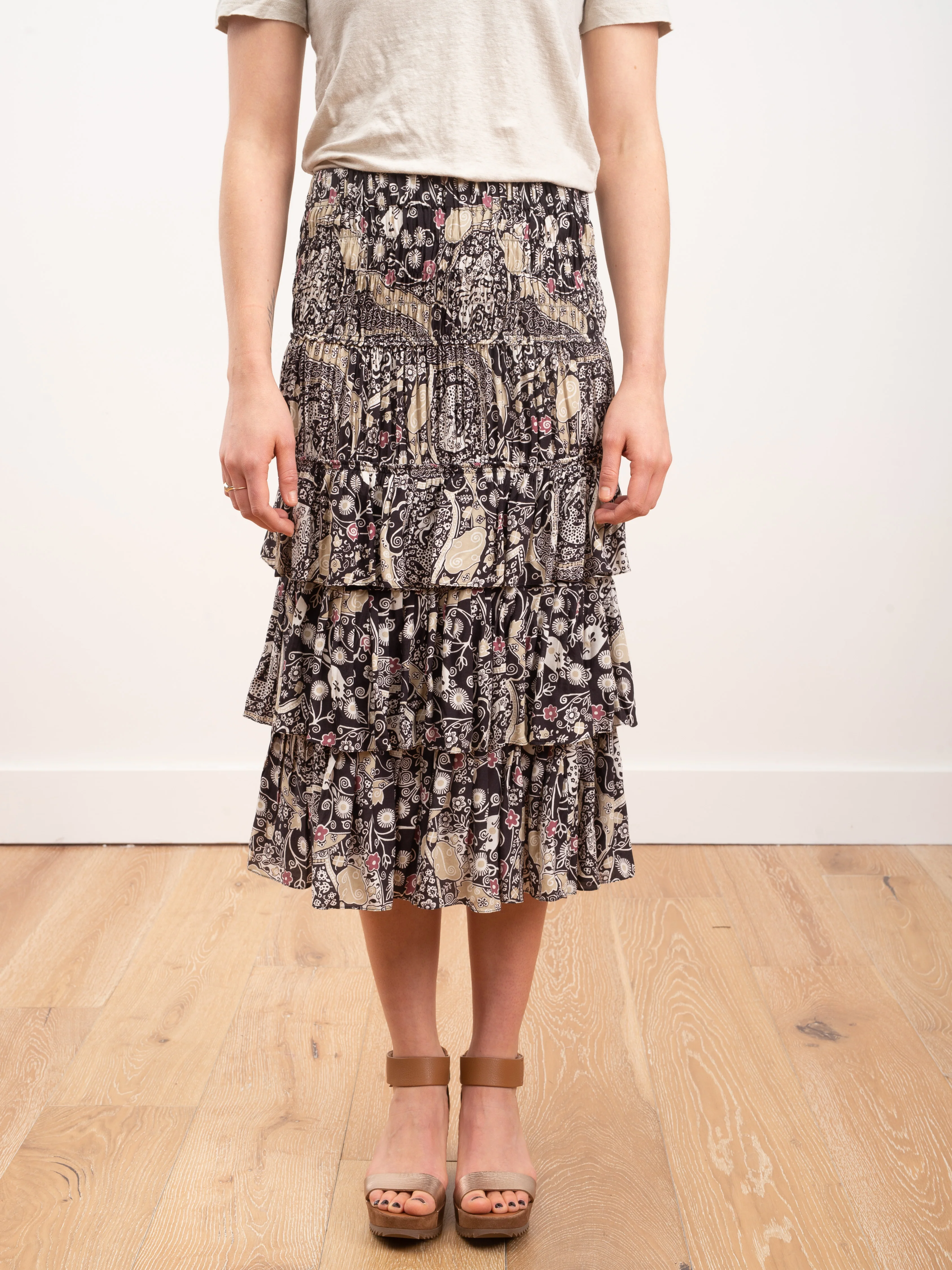 cencia skirt - black/beige - Image 3