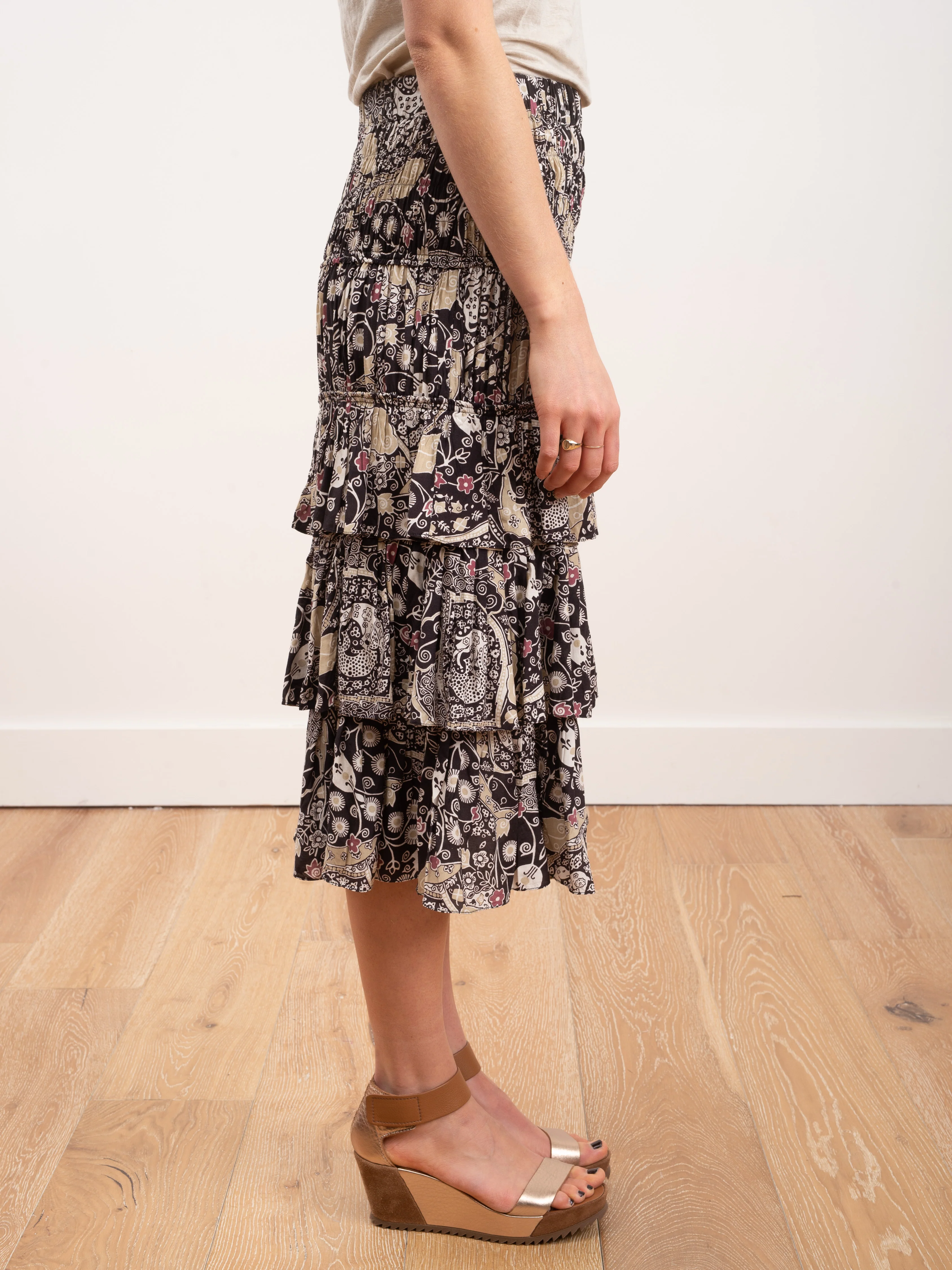 cencia skirt - black/beige - Image 4