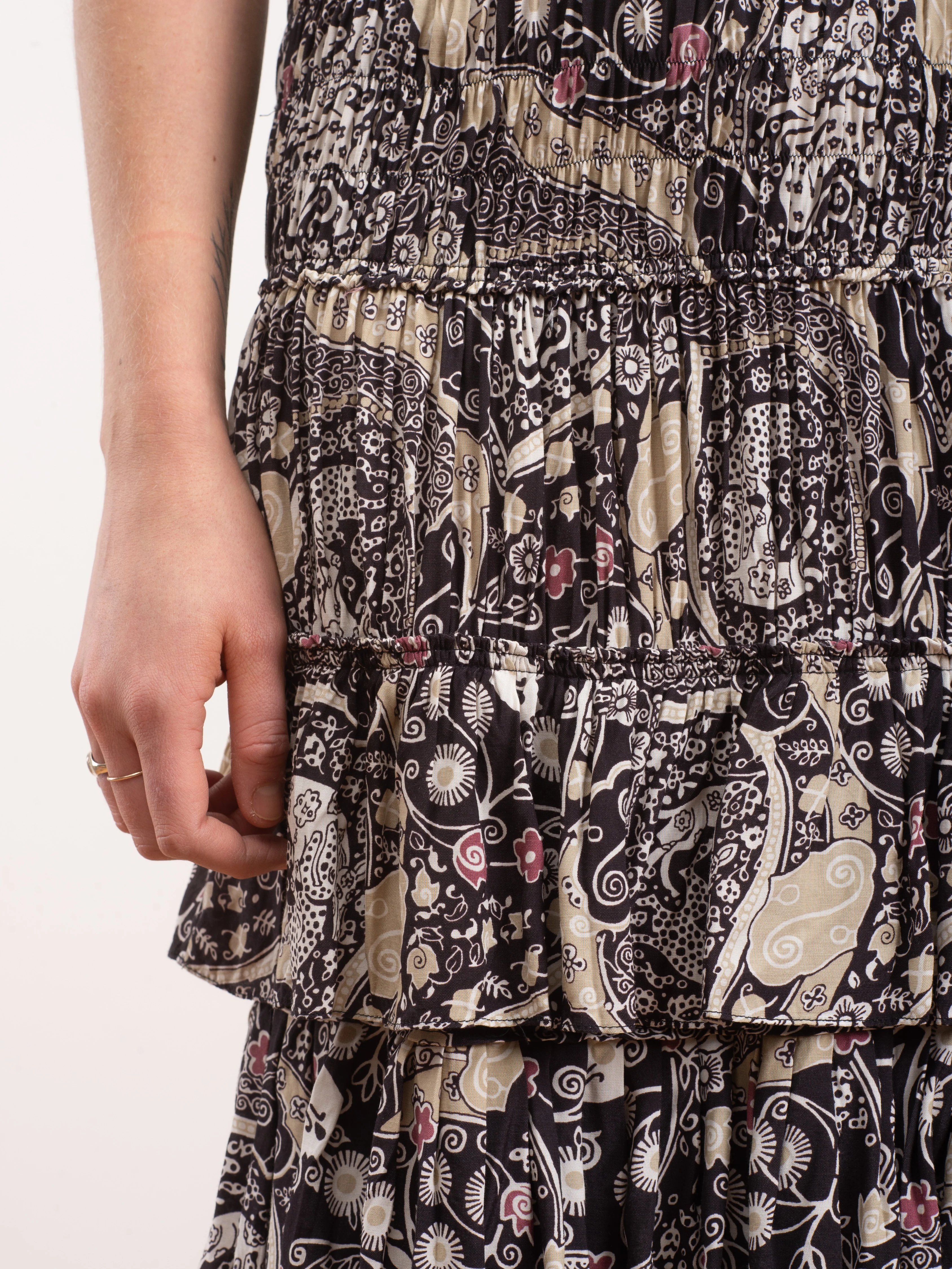 cencia skirt - black/beige - Image 6