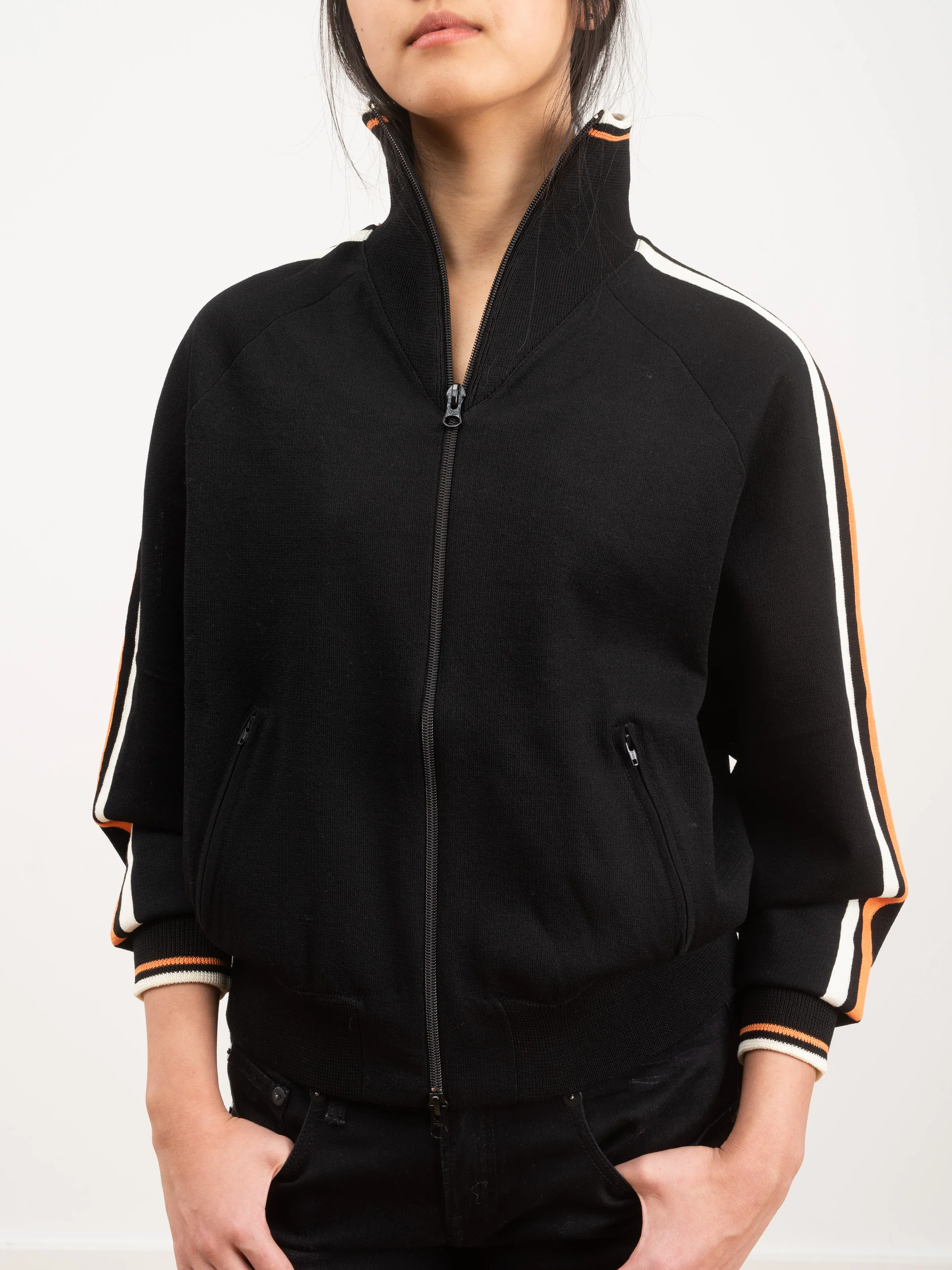 darcey zip sweater - black - Image 4