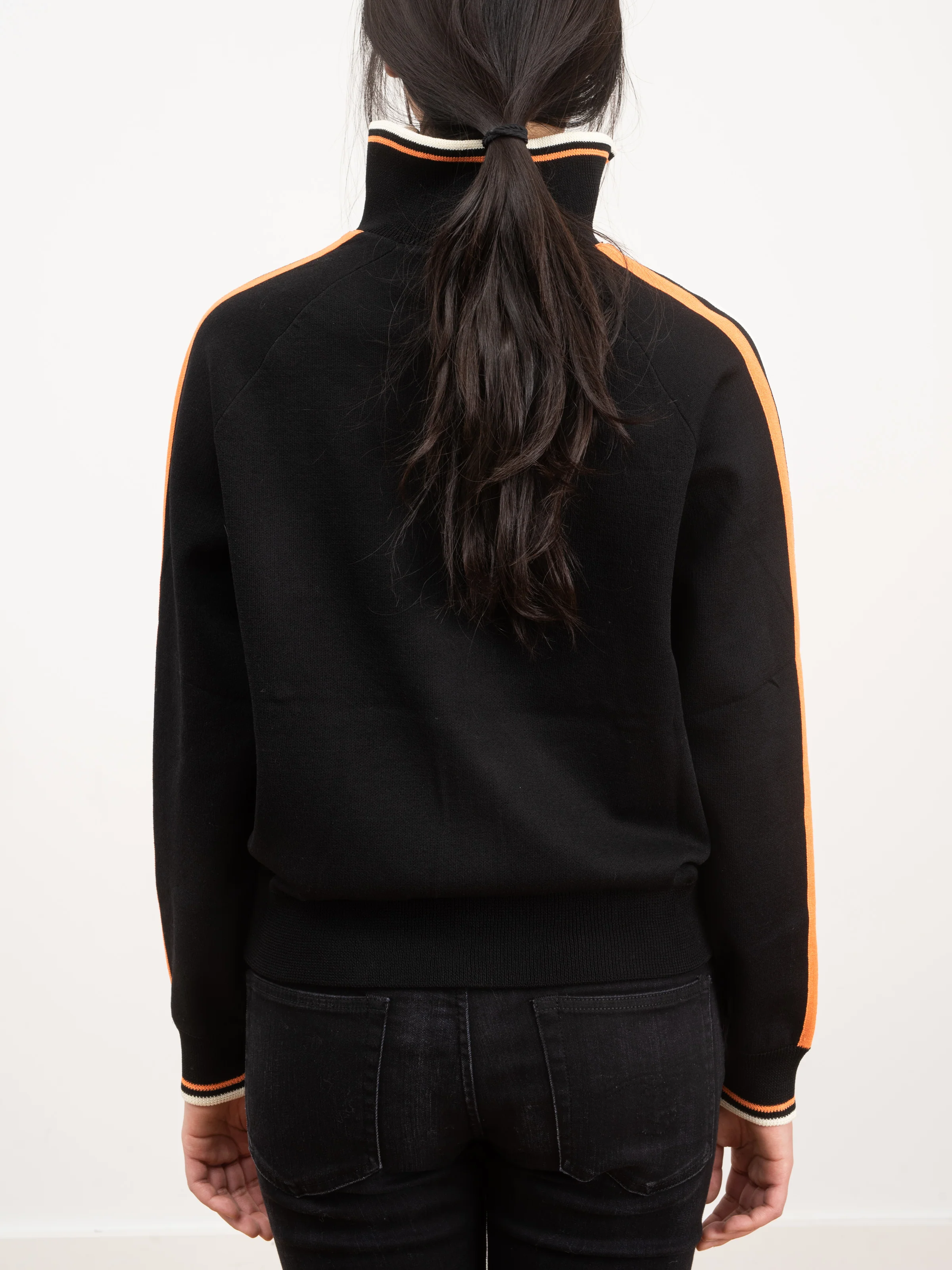 darcey zip sweater - black - Image 6