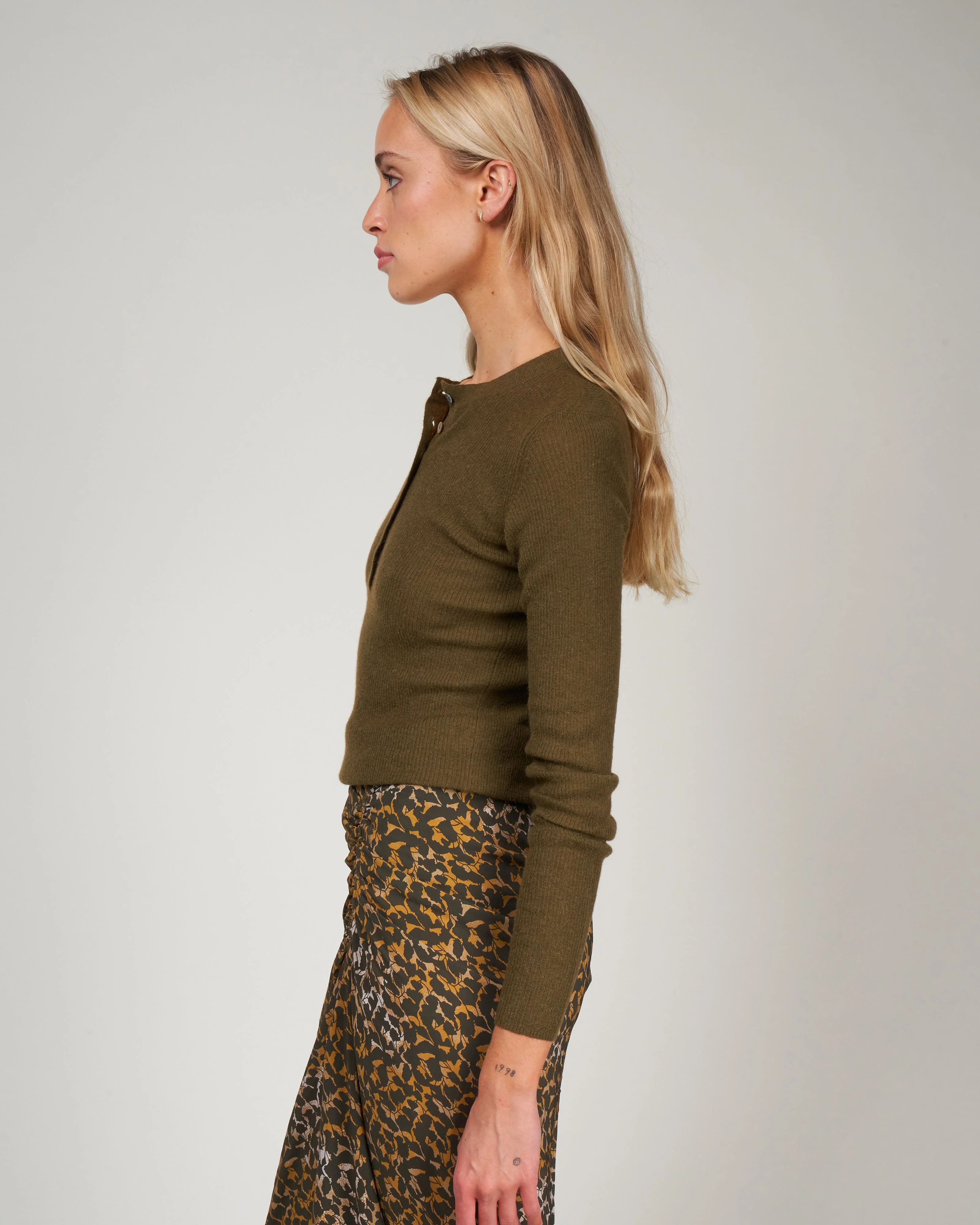 faustine sweater - khaki - Image 3