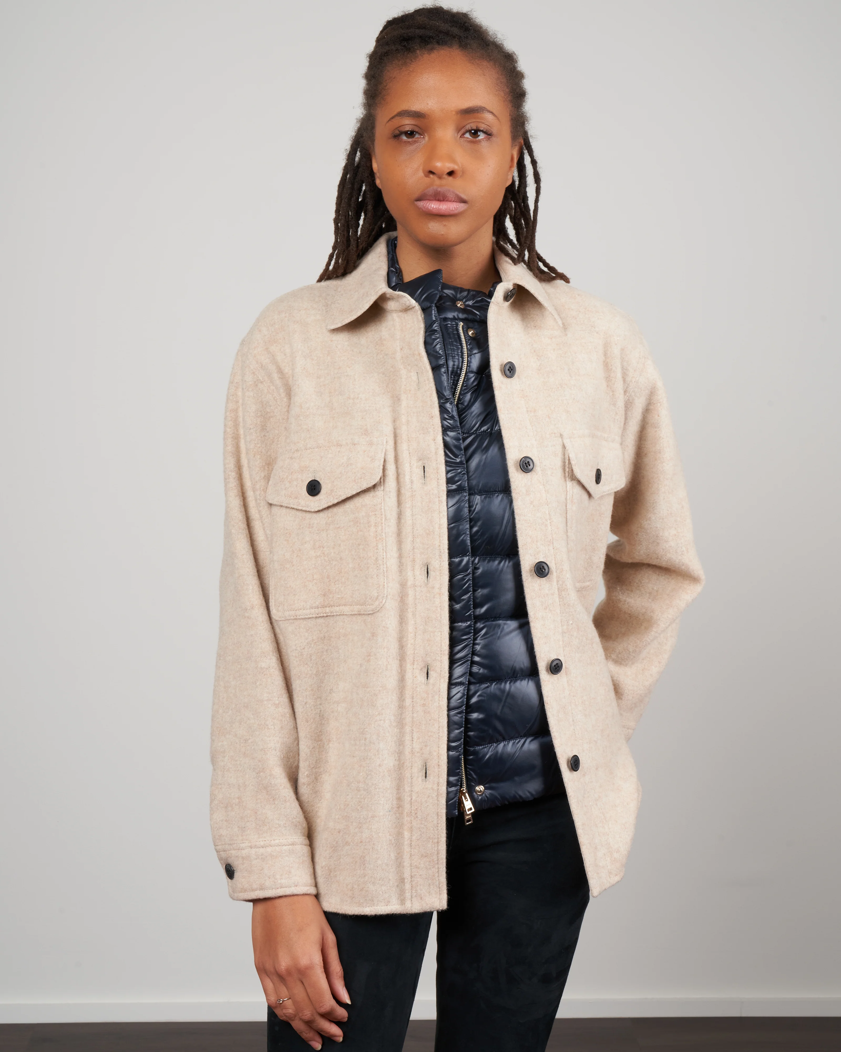 faxon jacket - ecru