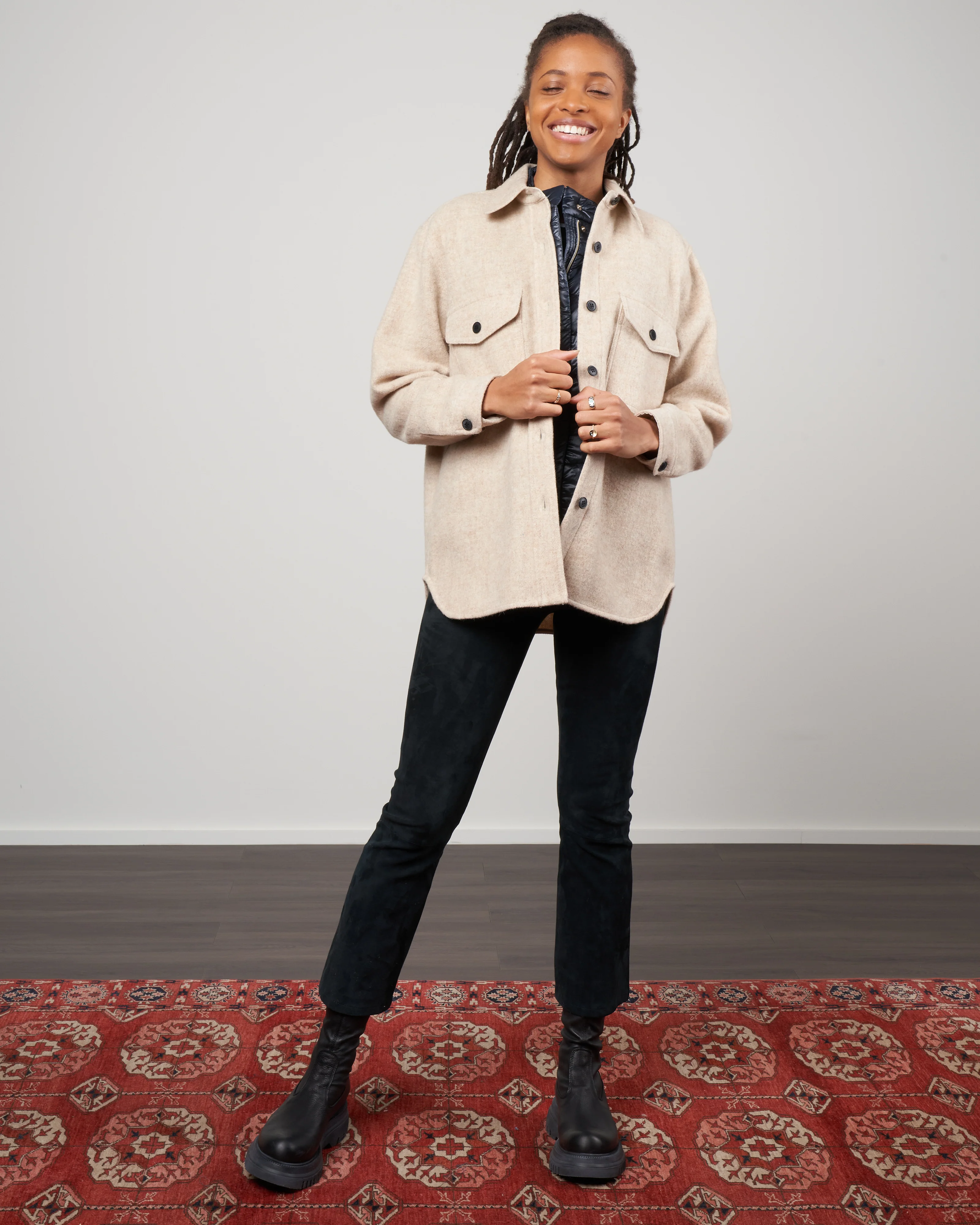 faxon jacket - ecru - Image 2