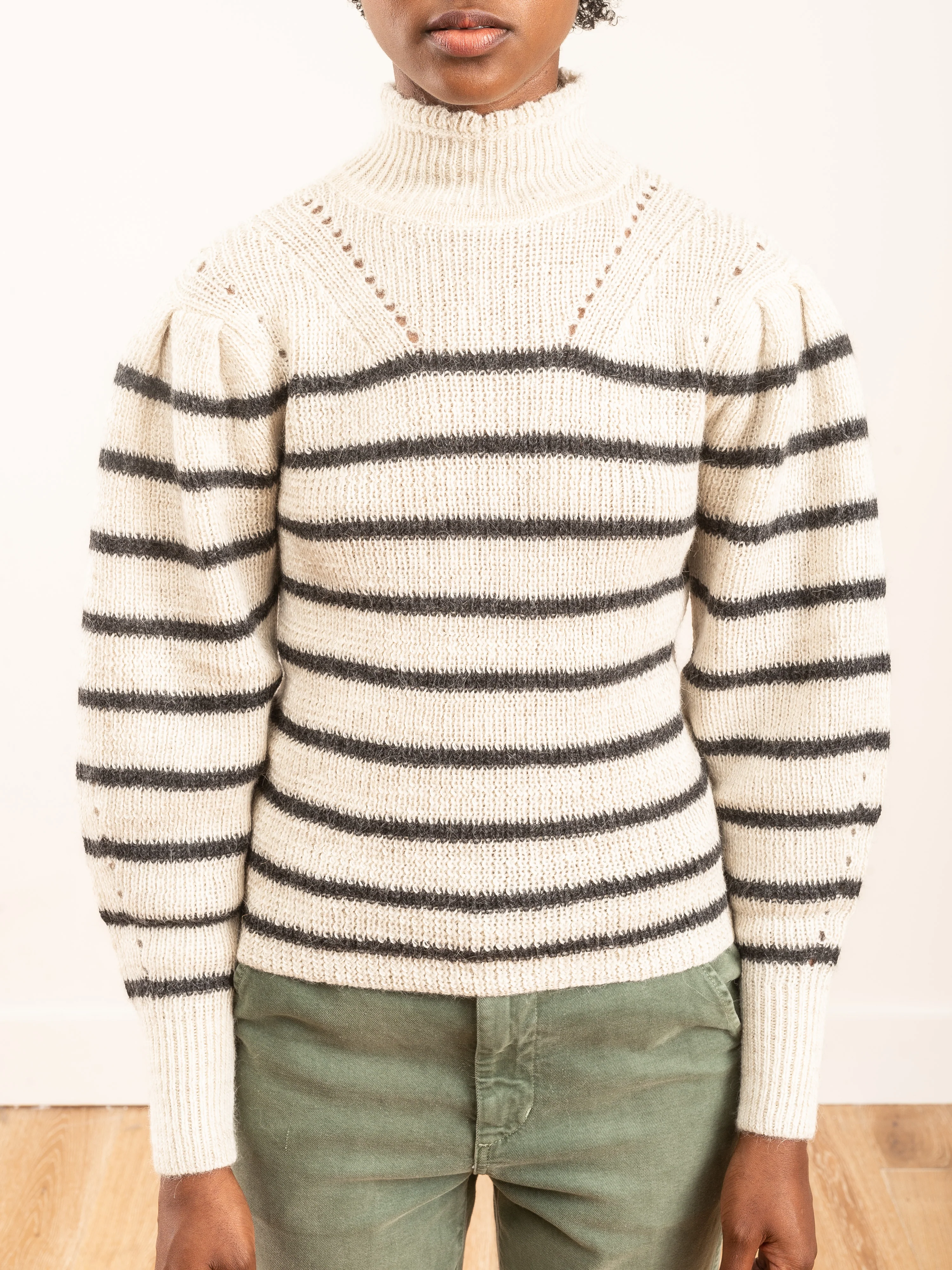 georgia sweater - burgundy - Image 4