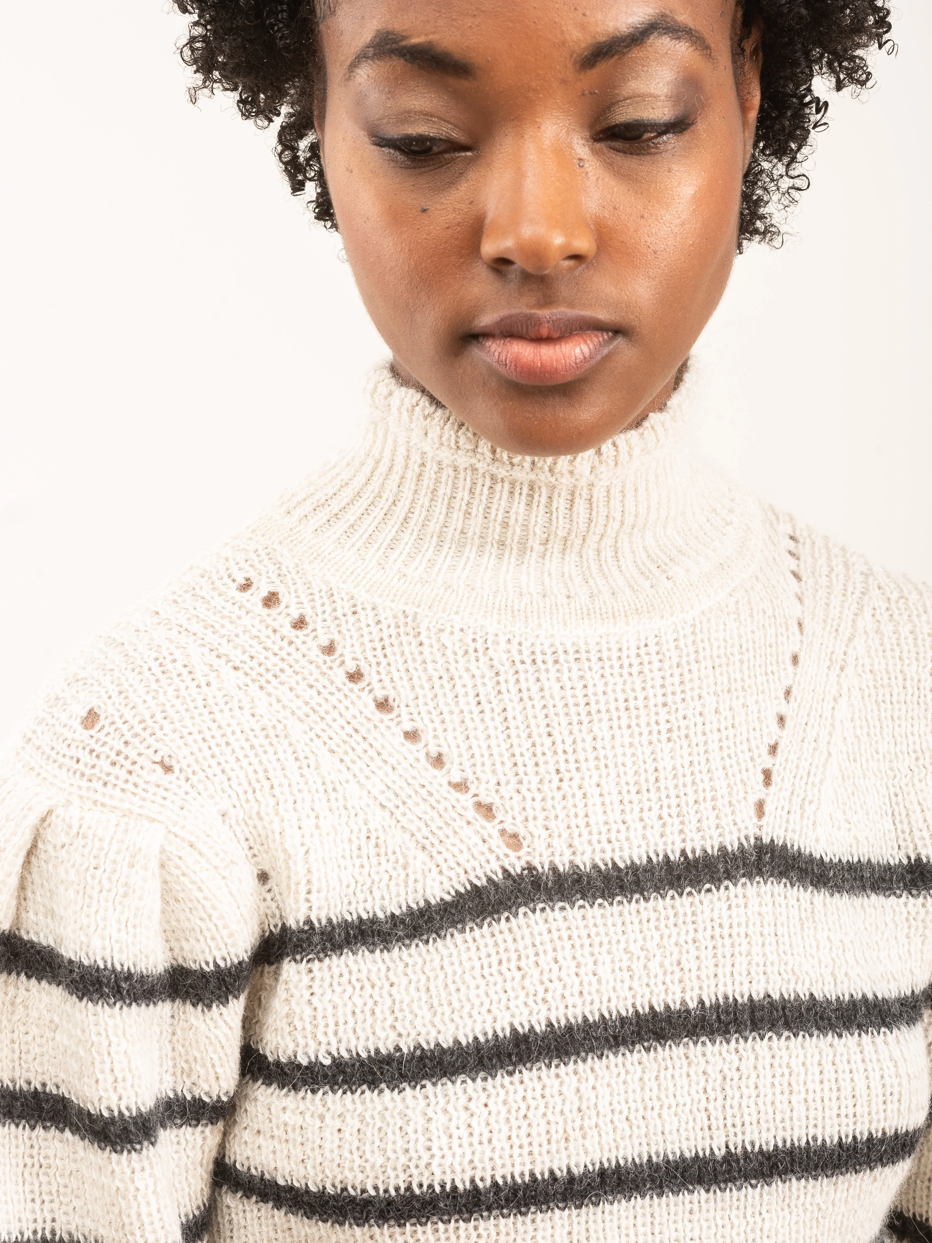 georgia sweater - burgundy - Image 7