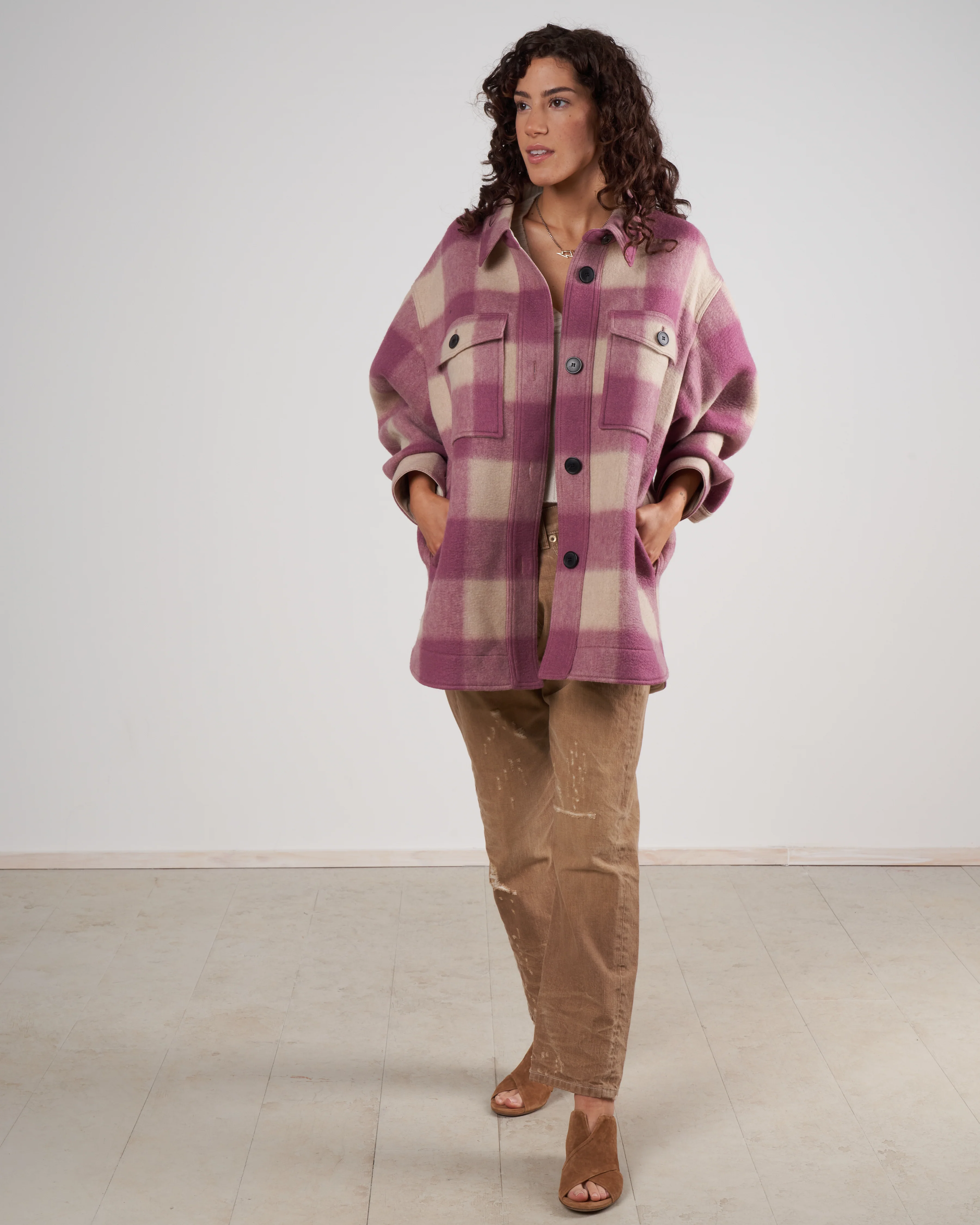 harveli jacket - rosewood - Image 2