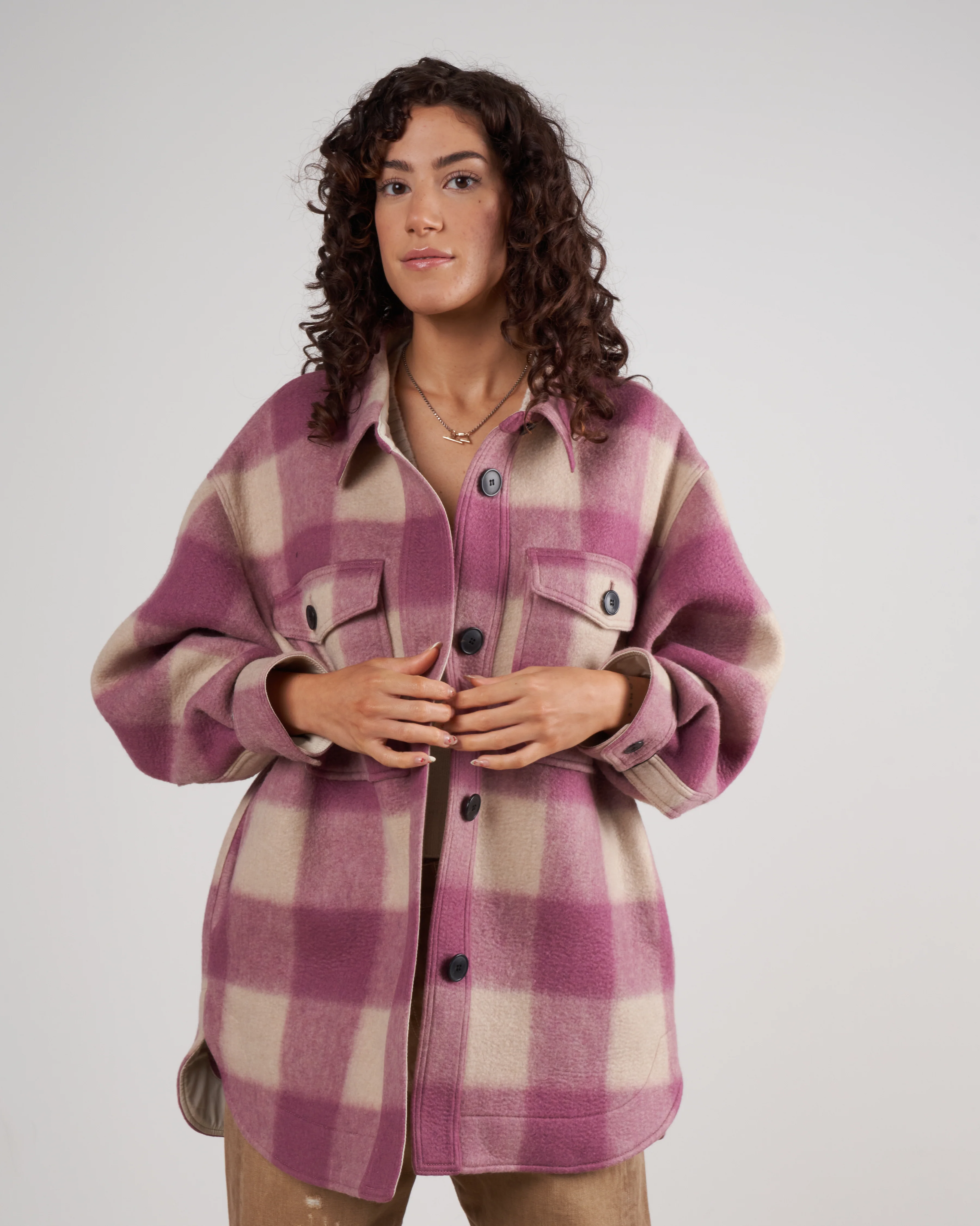 harveli jacket - rosewood - Image 4