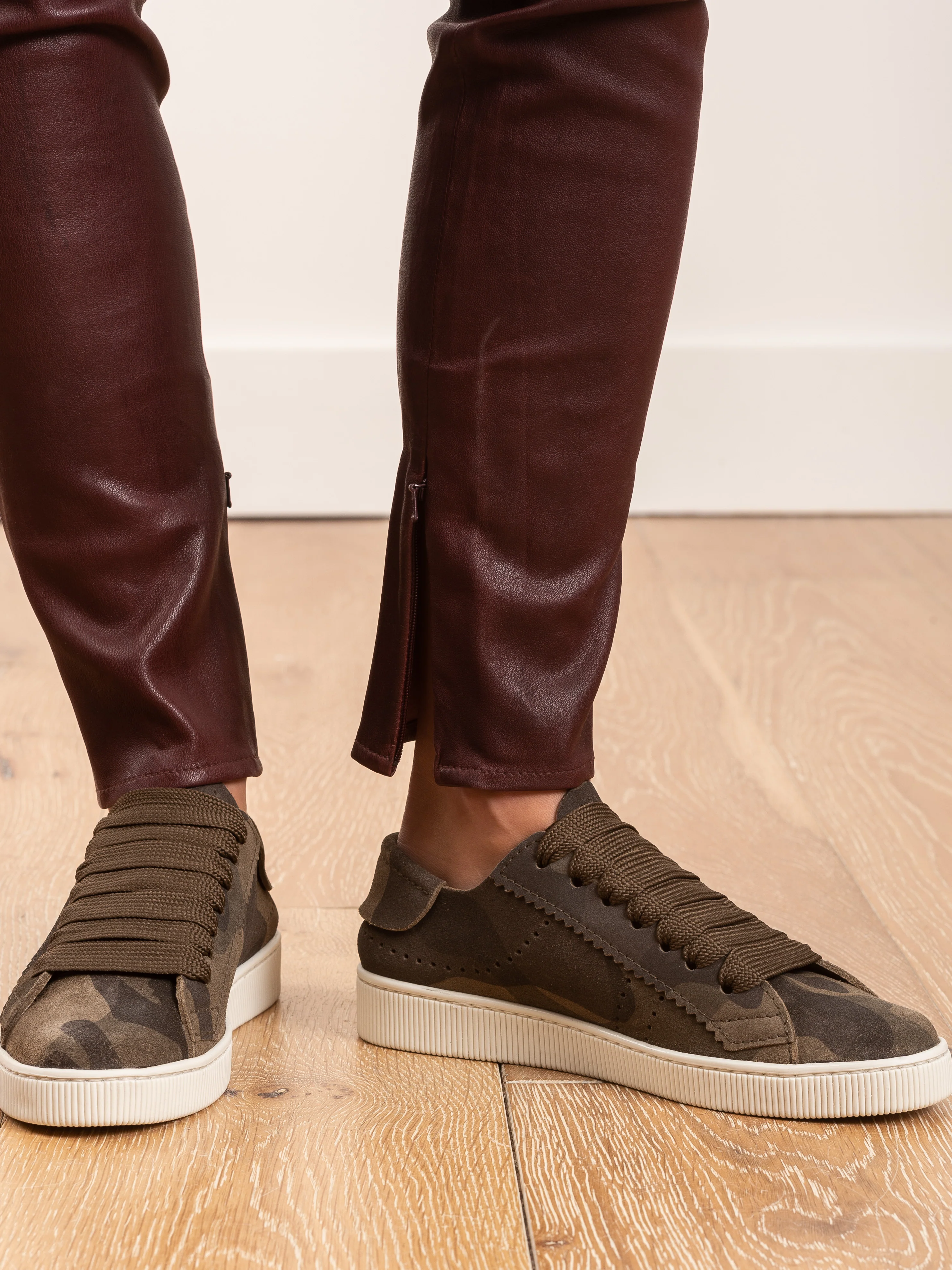 iany pant - burgundy - Image 4