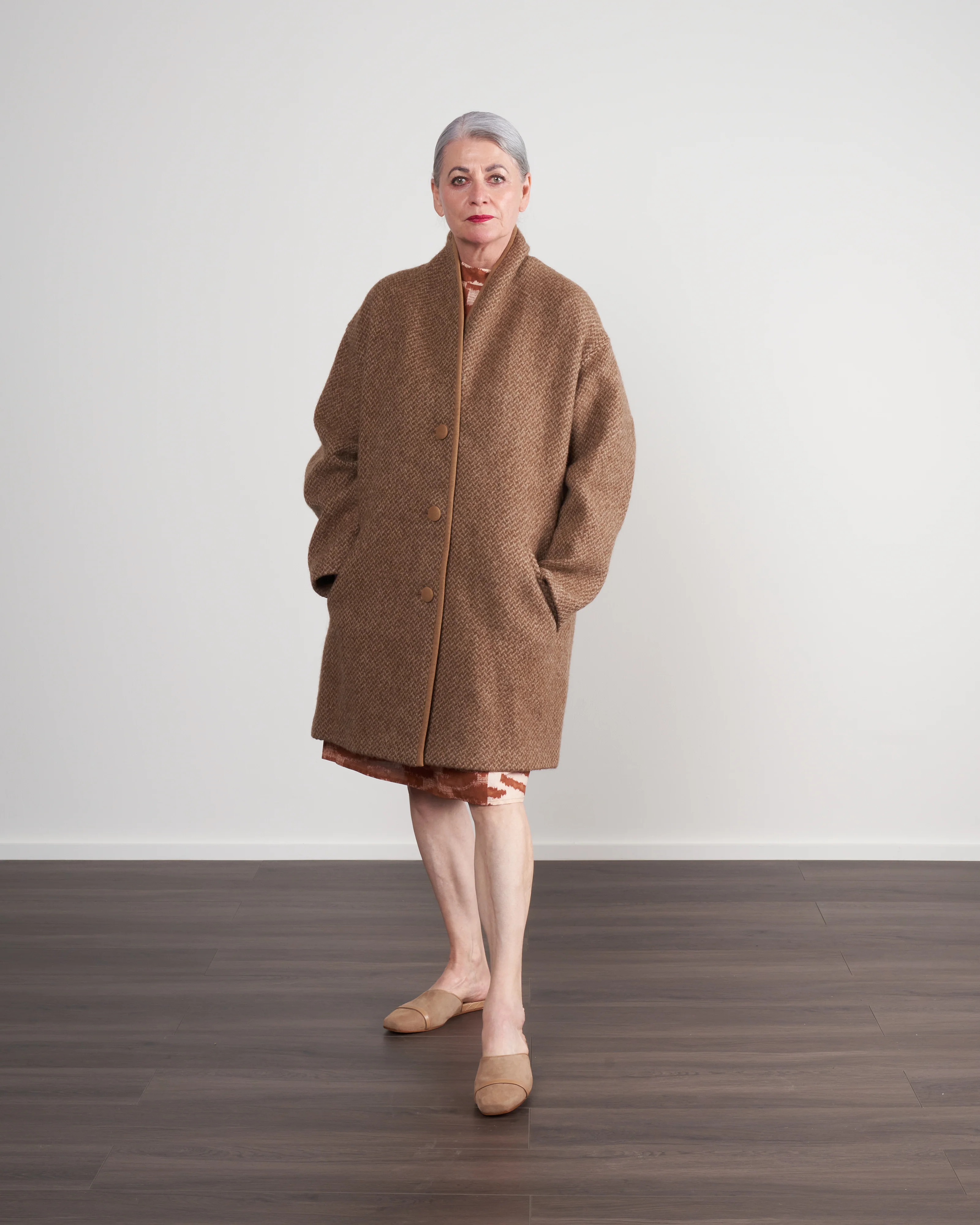 jelanyo coat - camel - Image 2