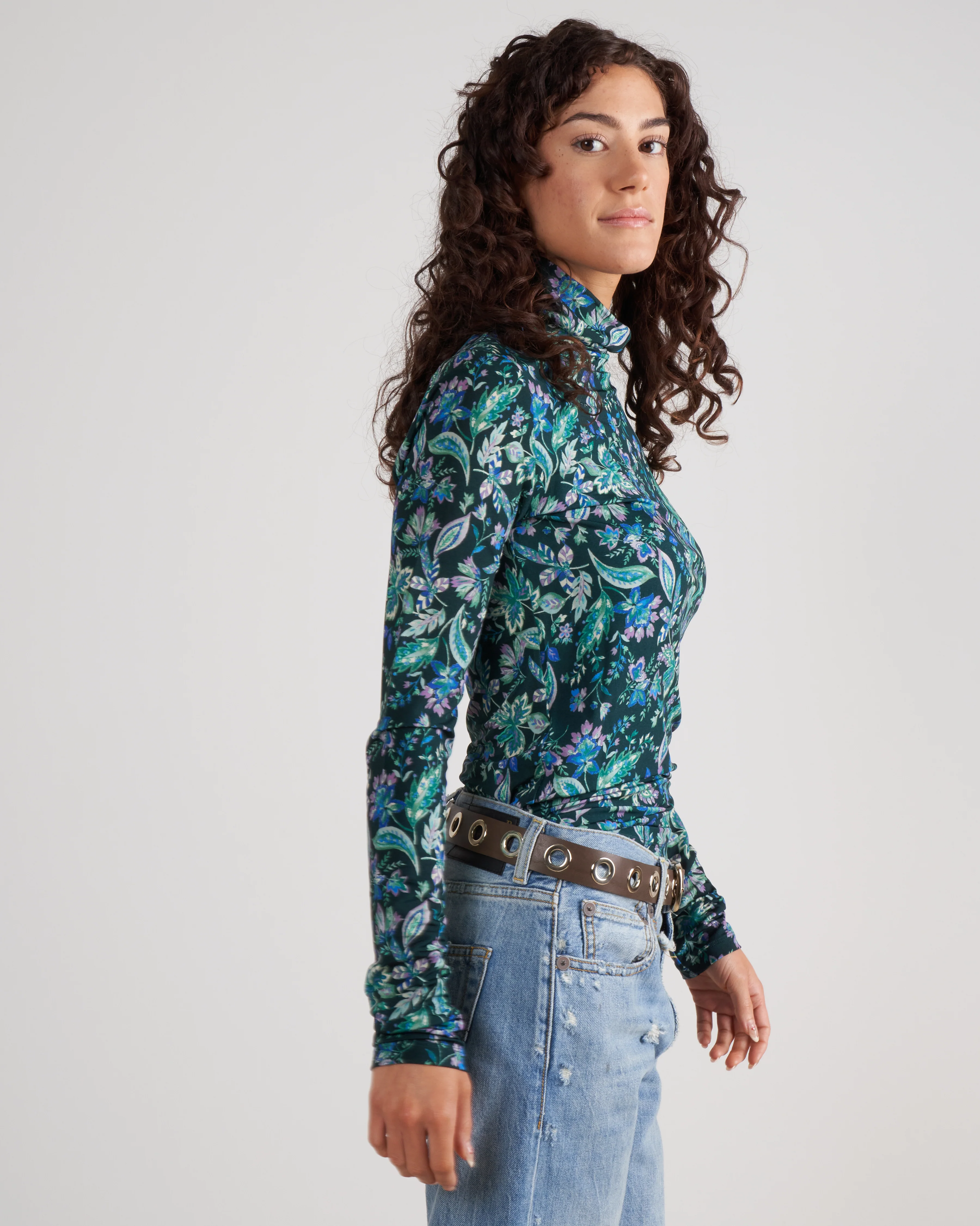 jewel top - dark green - Image 3
