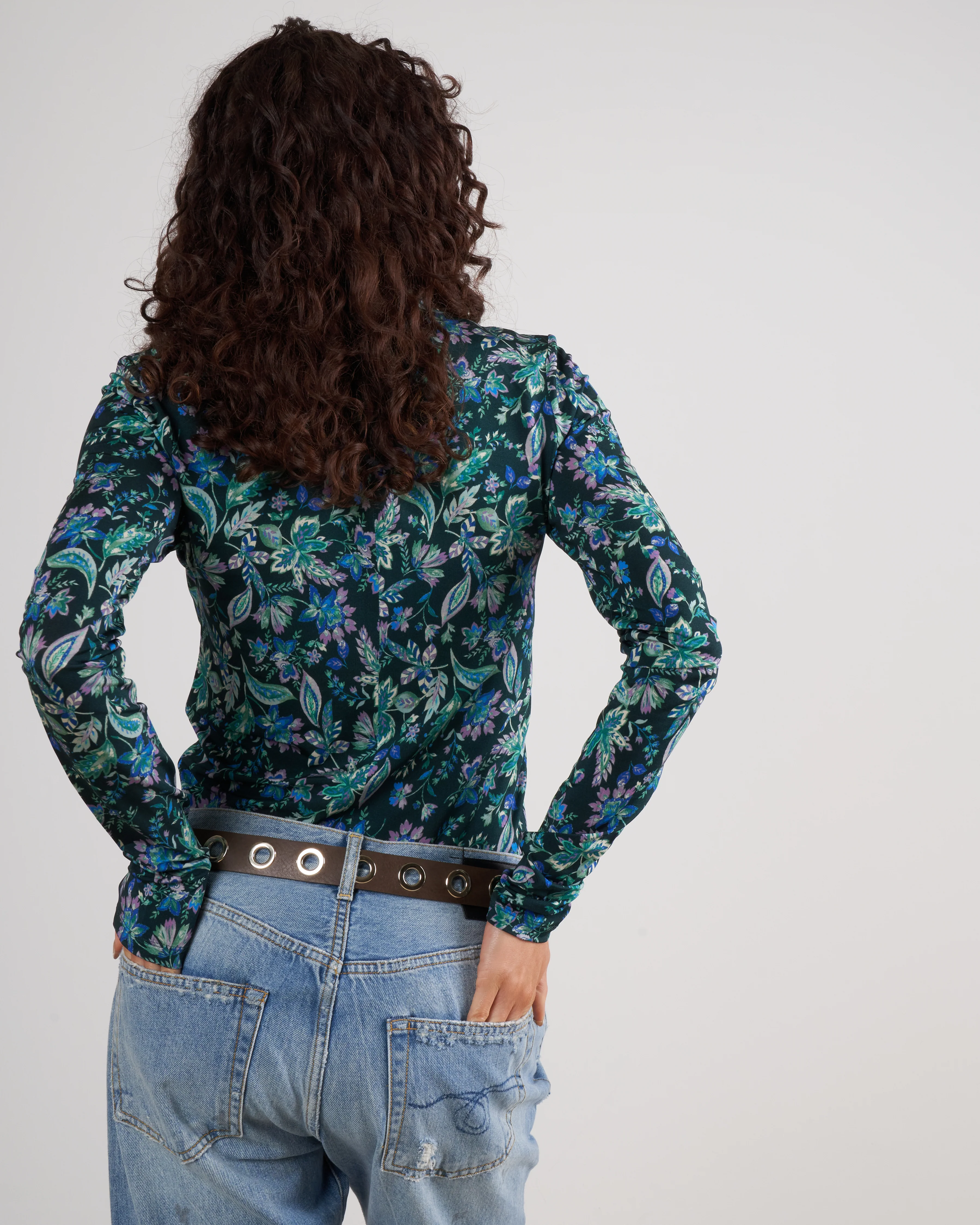 jewel top - dark green - Image 5