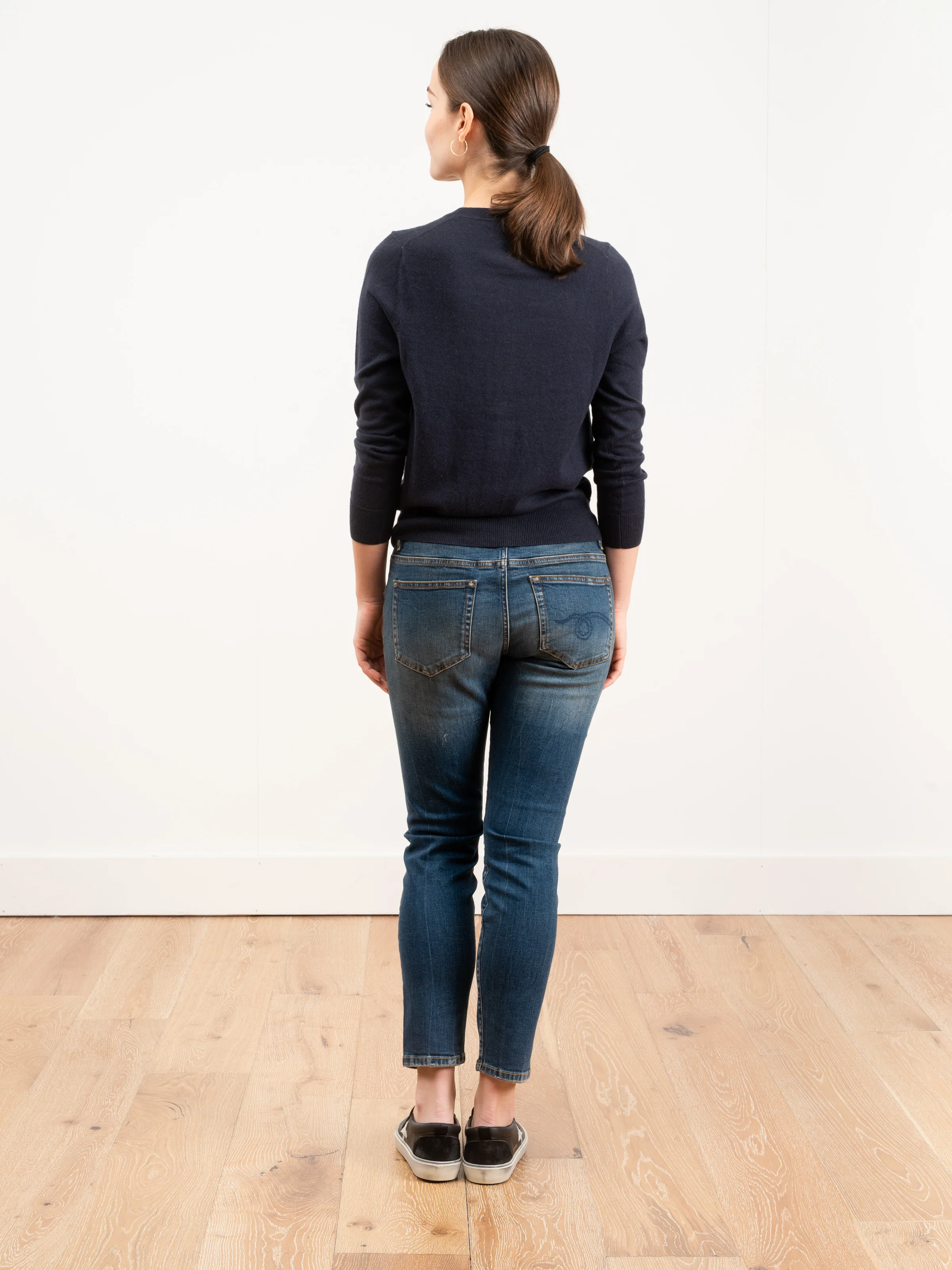kado cardigan - dark midnight - Image 3