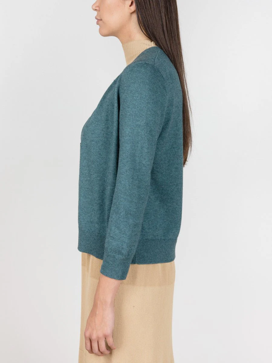 kailey sweater - emerald - Image 3