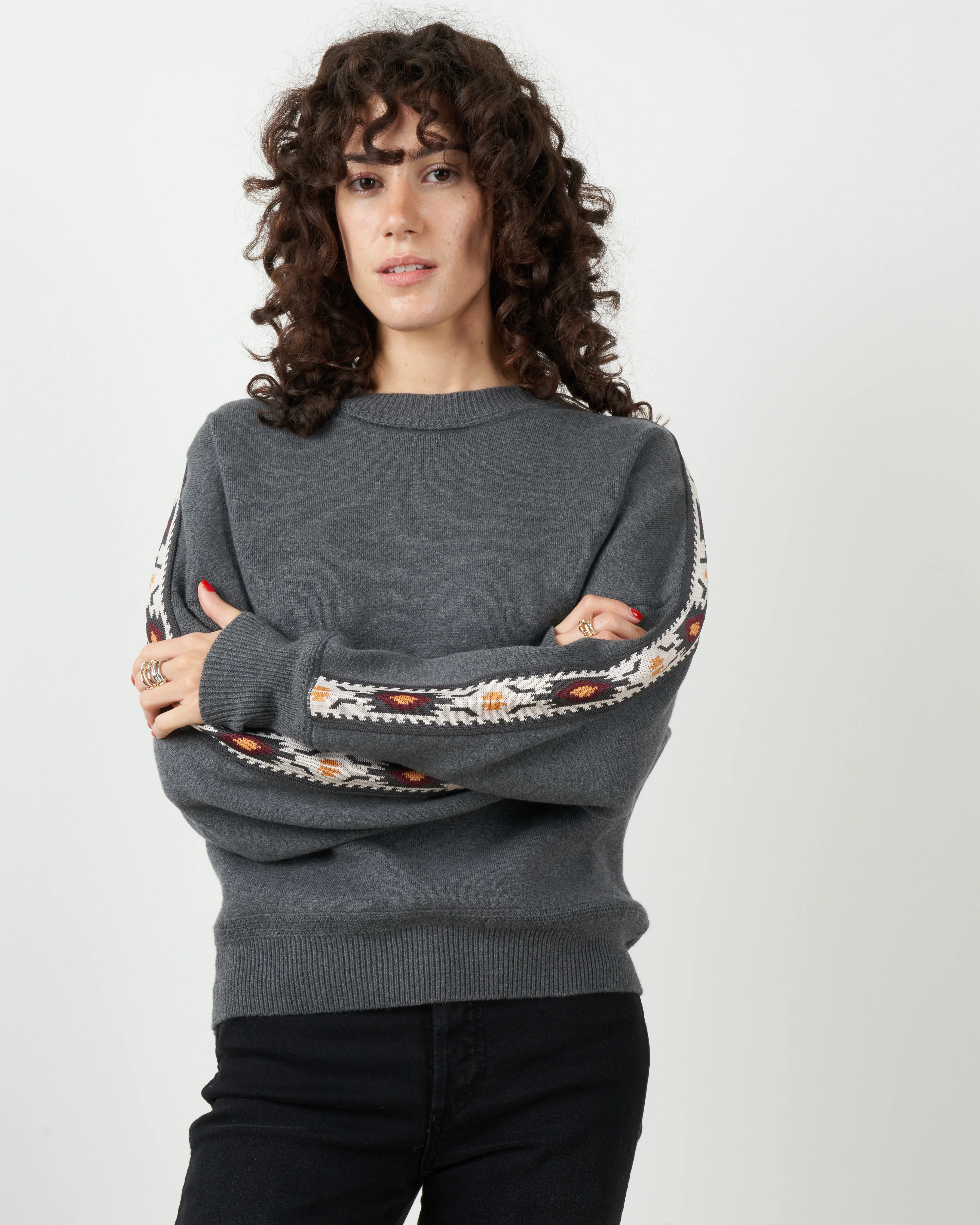 kaoli sweater - anthracite